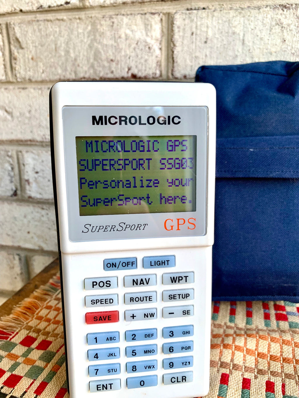 Vtg Micrologic Supersport GPS | Loran GPS | Vtg GPS with Extra Battery Case and Travel Case