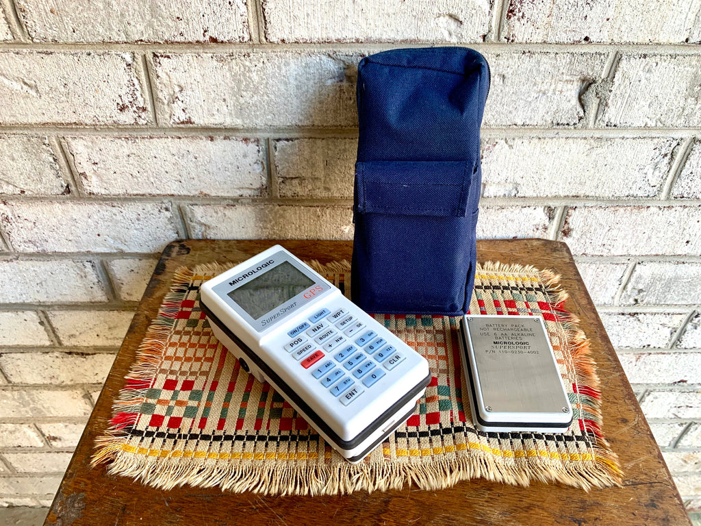 Vtg Micrologic Supersport GPS | Loran GPS | Vtg GPS with Extra Battery Case and Travel Case