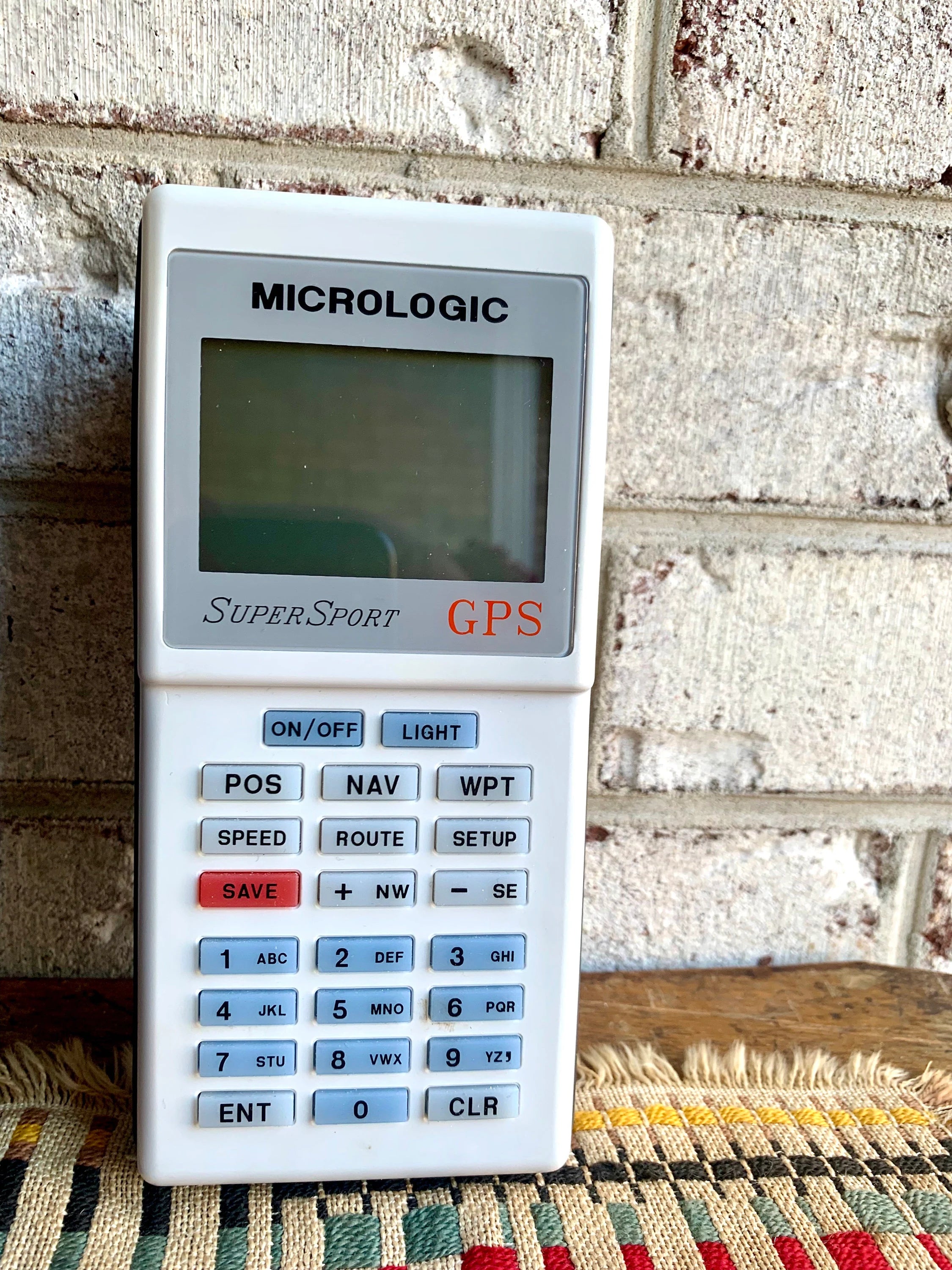 Vtg Micrologic Supersport GPS | Loran GPS | Vtg GPS with Extra Battery Case and Travel Case