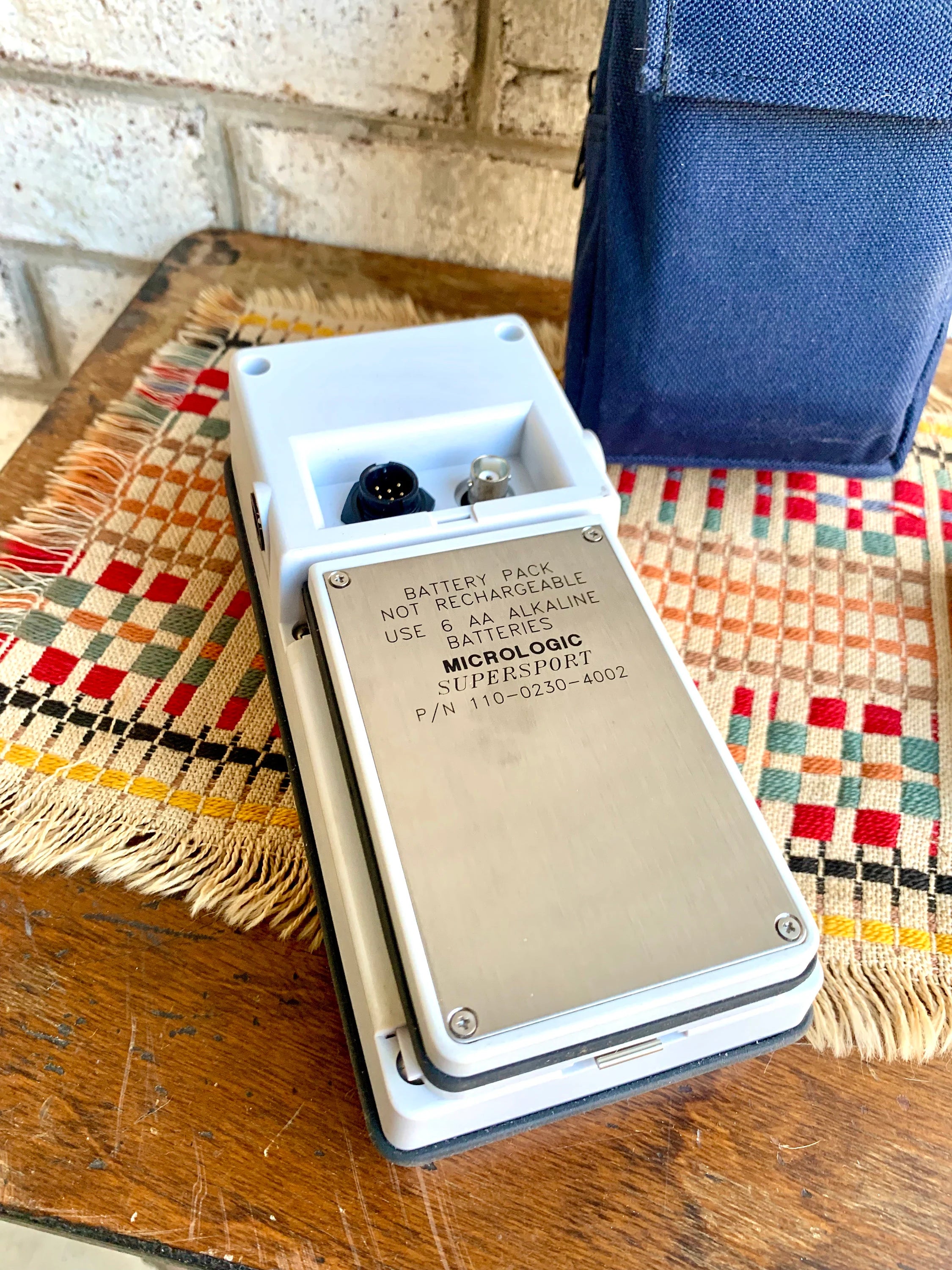 Vtg Micrologic Supersport GPS | Loran GPS | Vtg GPS with Extra Battery Case and Travel Case
