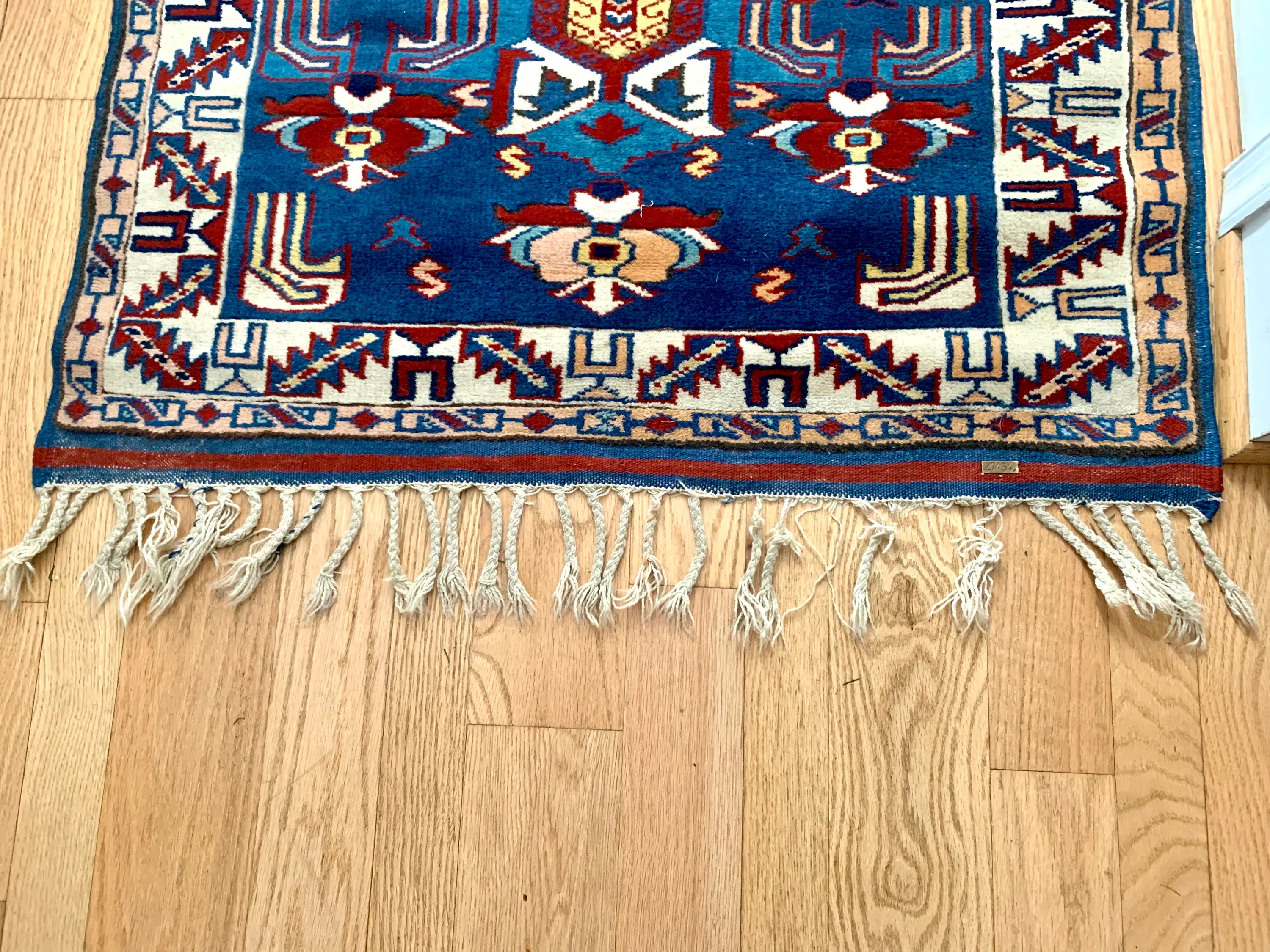 Vintage Turkish Runner Rug | Woven Runner Rug | Oriental Hall Runner | Long Oriental Runner | 1970s Woven Rug | Long Vintage Rug | 70s Rug