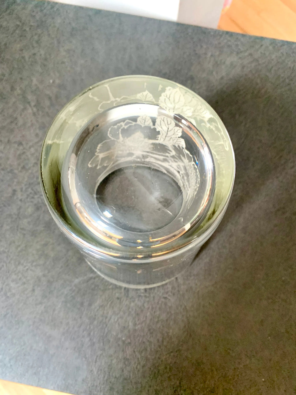 Vtg Sterling Silver Overlay Vase | MCM Silver Overlay Glass Ice Bucket | Rockwell Floral Silver Vase | MCM Barware
