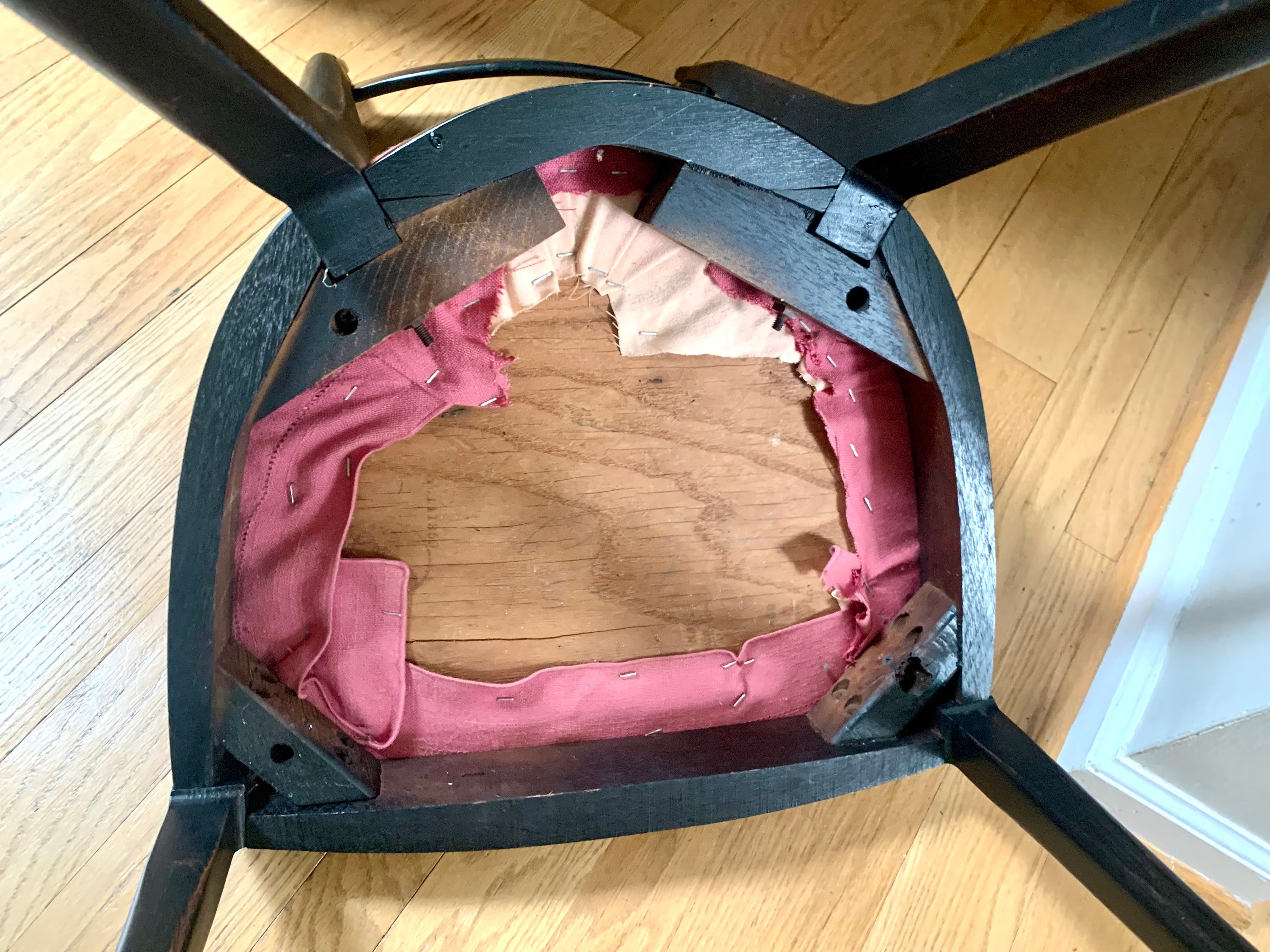 Black Drexel Declaration Chair | Mid Century Modern Chair| Kip Stewart Dining Chair| MCM Accent Chair| Modern Desk Chair| MCM Extra Seating