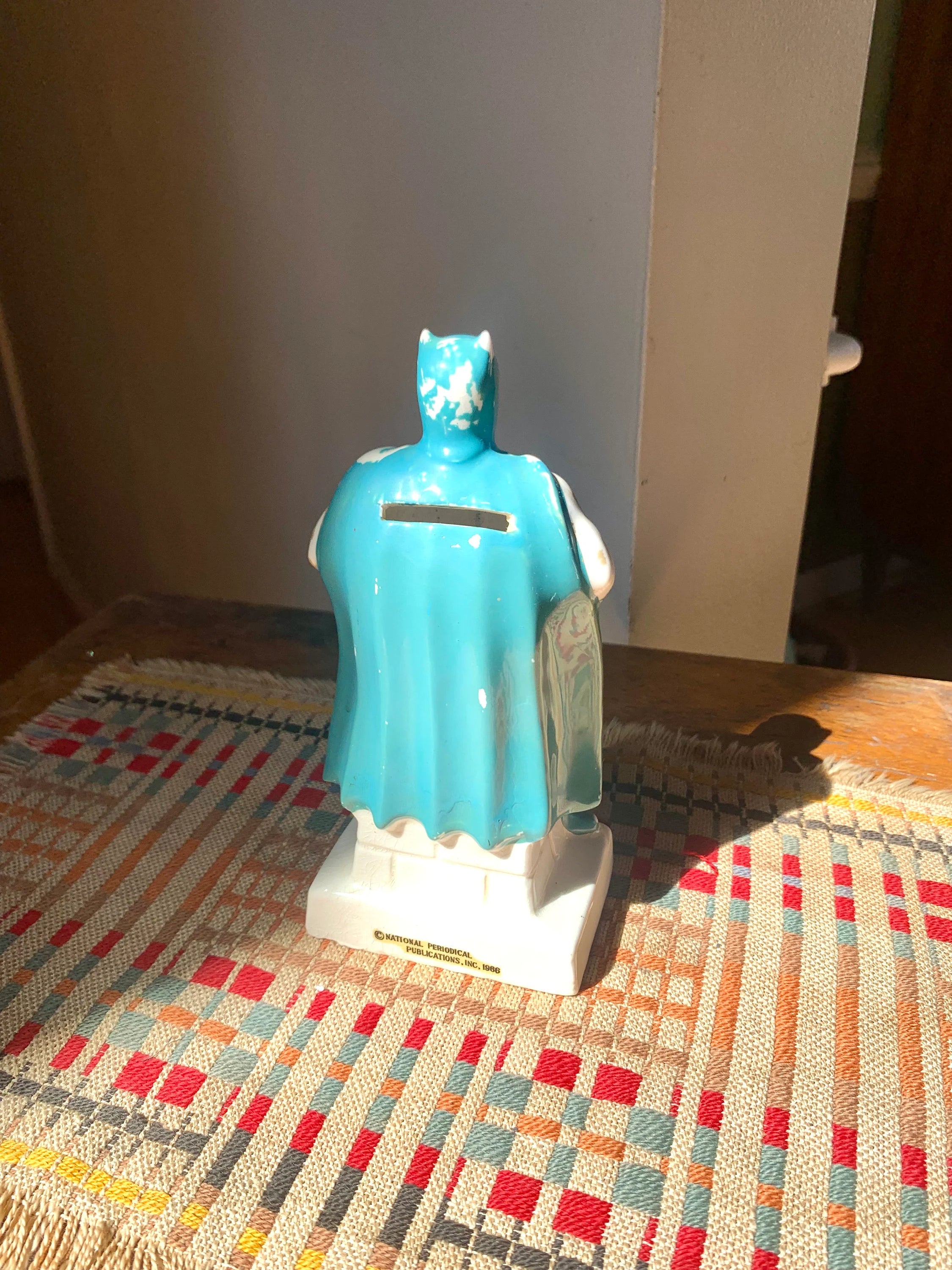 Vtg Batman Ceramic Bank | 1966 National Periodical Publications Inc. Bank | 1966 Original Batman Coin Bank | Lego Made In Japan Bank
