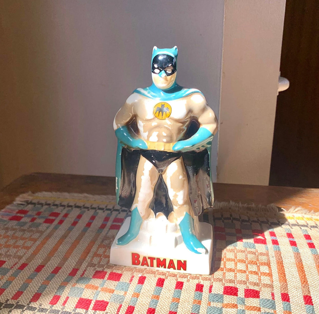 Vtg Batman Ceramic Bank | 1966 National Periodical Publications Inc. Bank | 1966 Original Batman Coin Bank | Lego Made In Japan Bank