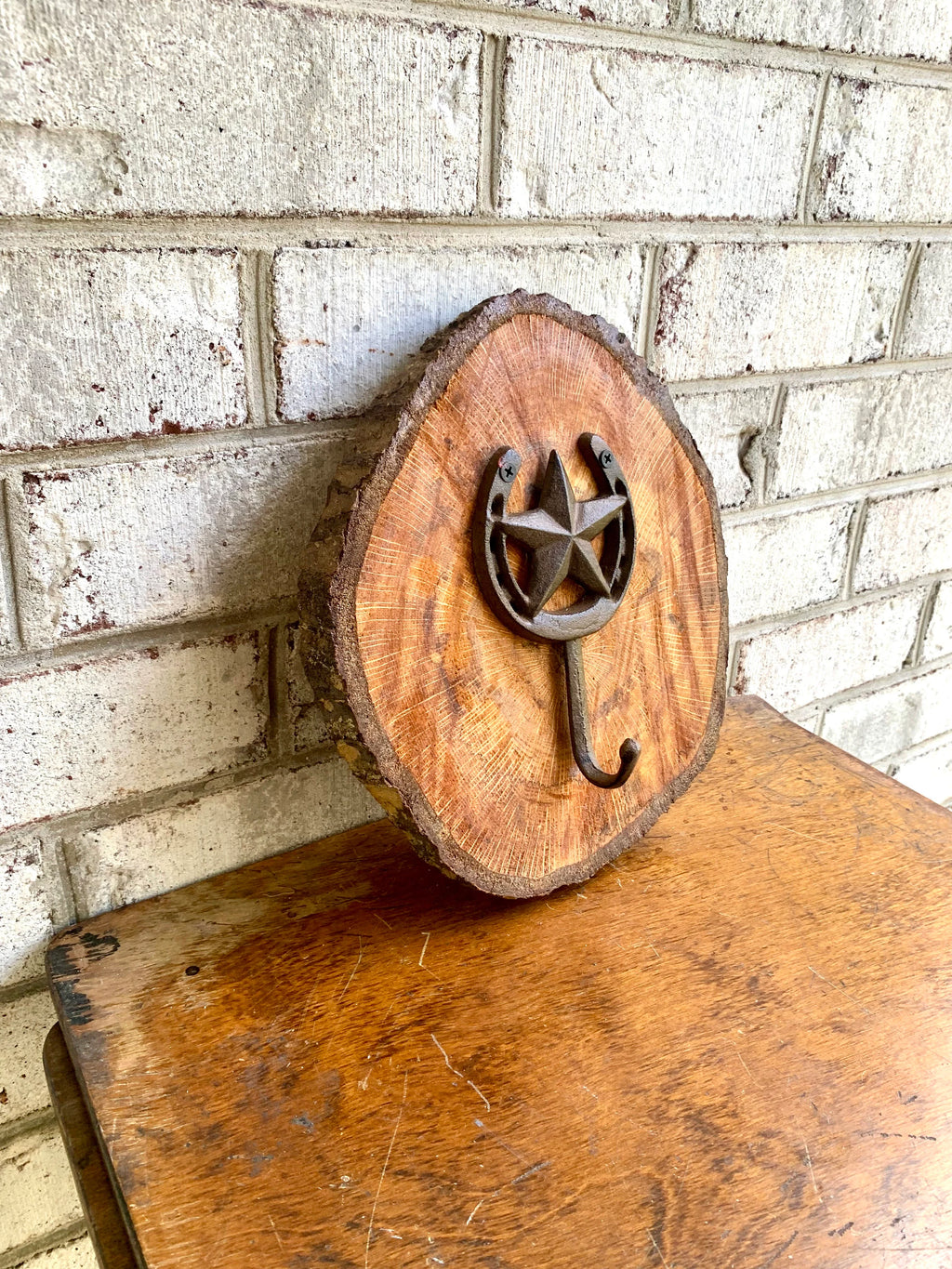 Rustic Western Hooks | Rustic Coat Hangers | Western Hat Rack | Natural Wood Decor | Cowboy Hooks | Cabin Decor | Horseshoe Hat Hook