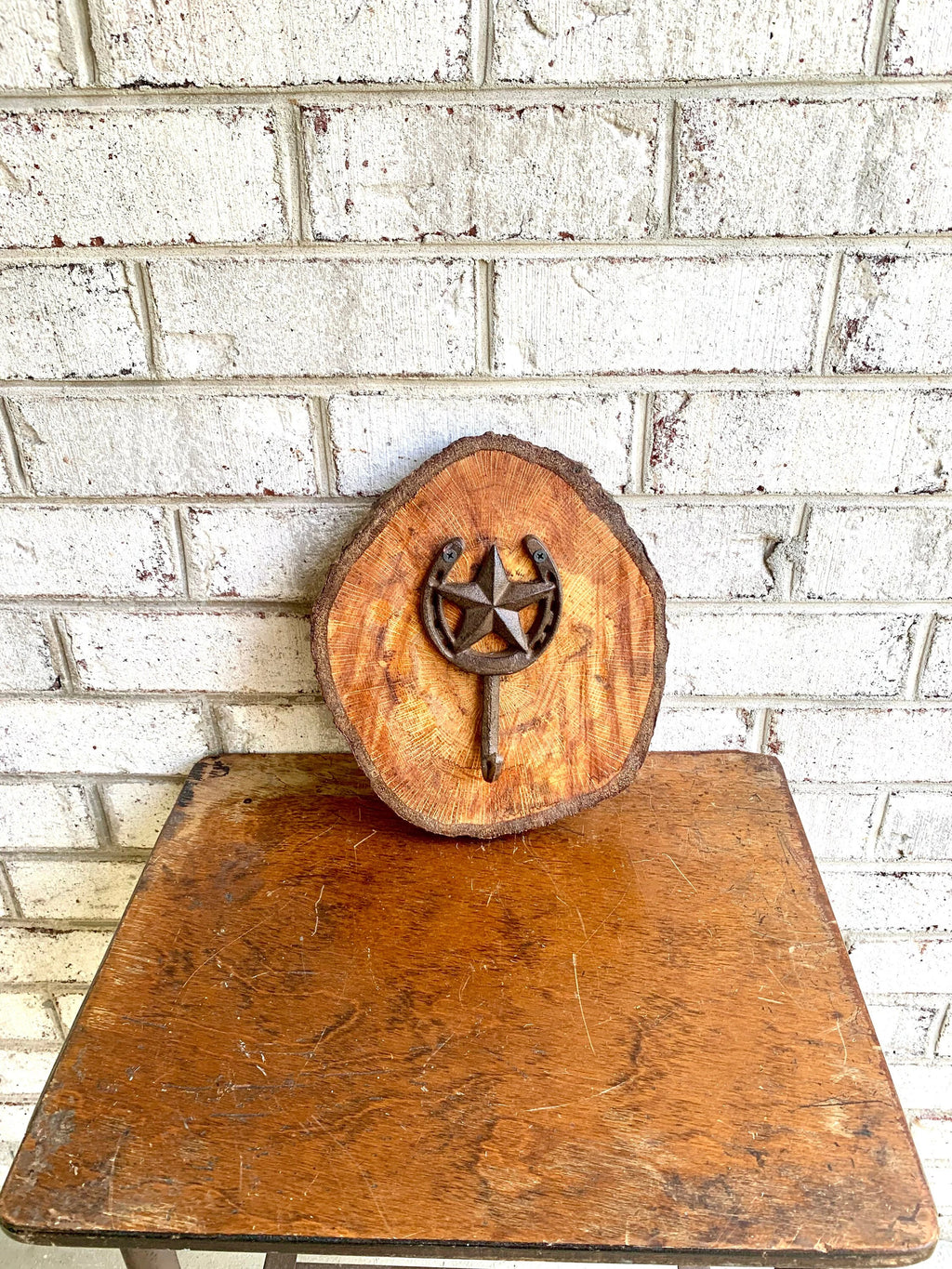 Rustic Western Hooks | Rustic Coat Hangers | Western Hat Rack | Natural Wood Decor | Cowboy Hooks | Cabin Decor | Horseshoe Hat Hook