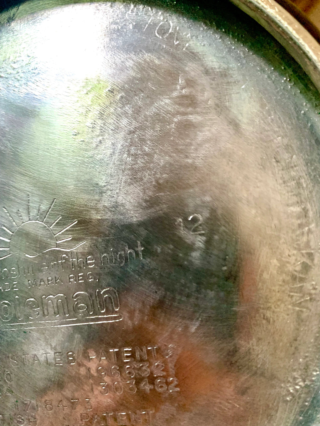 Vintage Coleman Model 228 Lantern| Coleman Nickel Plated Big Hat Lantern| Model 228B Coleman Lantern| Coleman Pressure Lantern | Duel Mantel