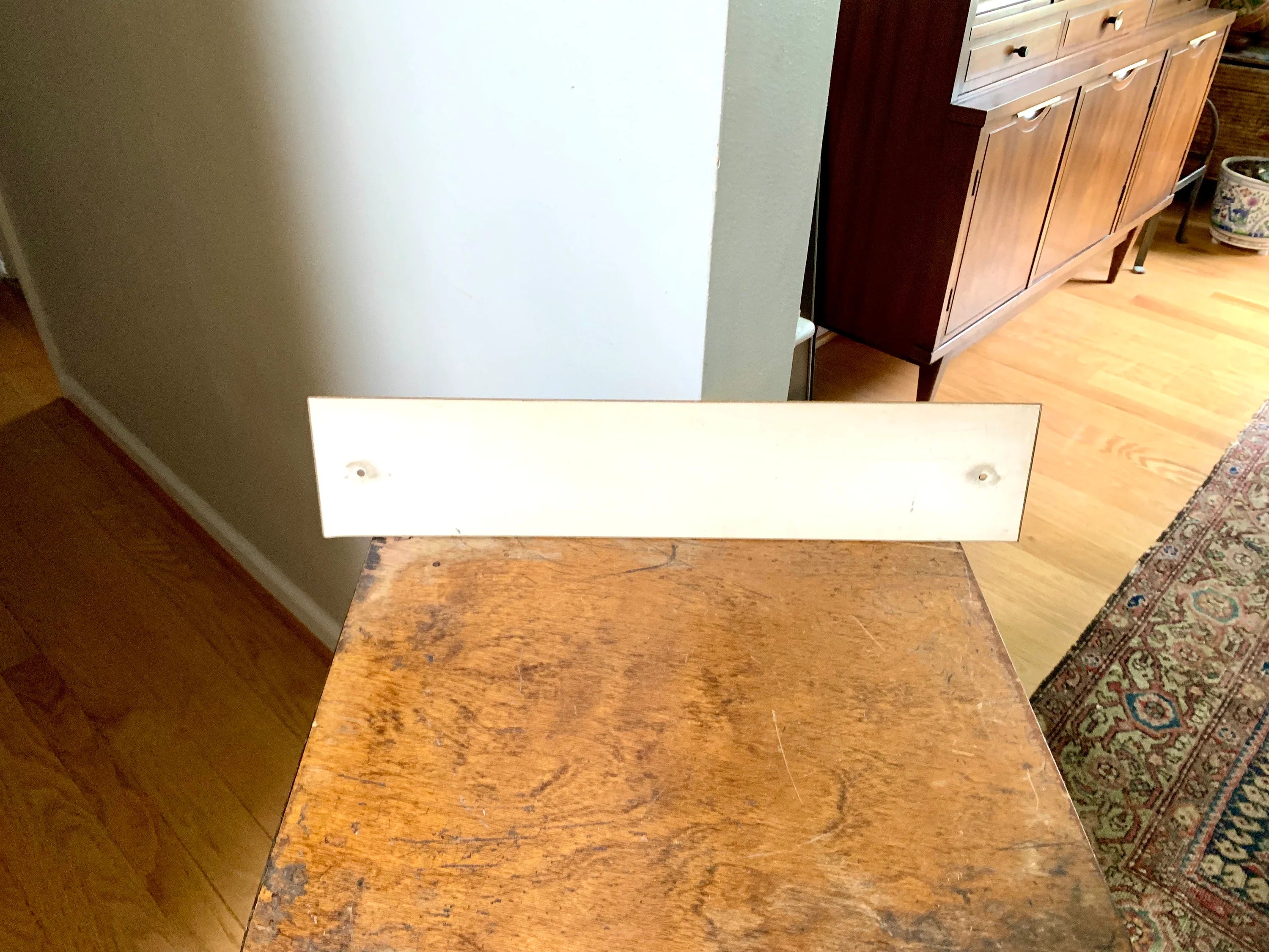 A Vintage Yellow European License Plate | Clear Straight Eight LTD License Plate | Euro License Plate