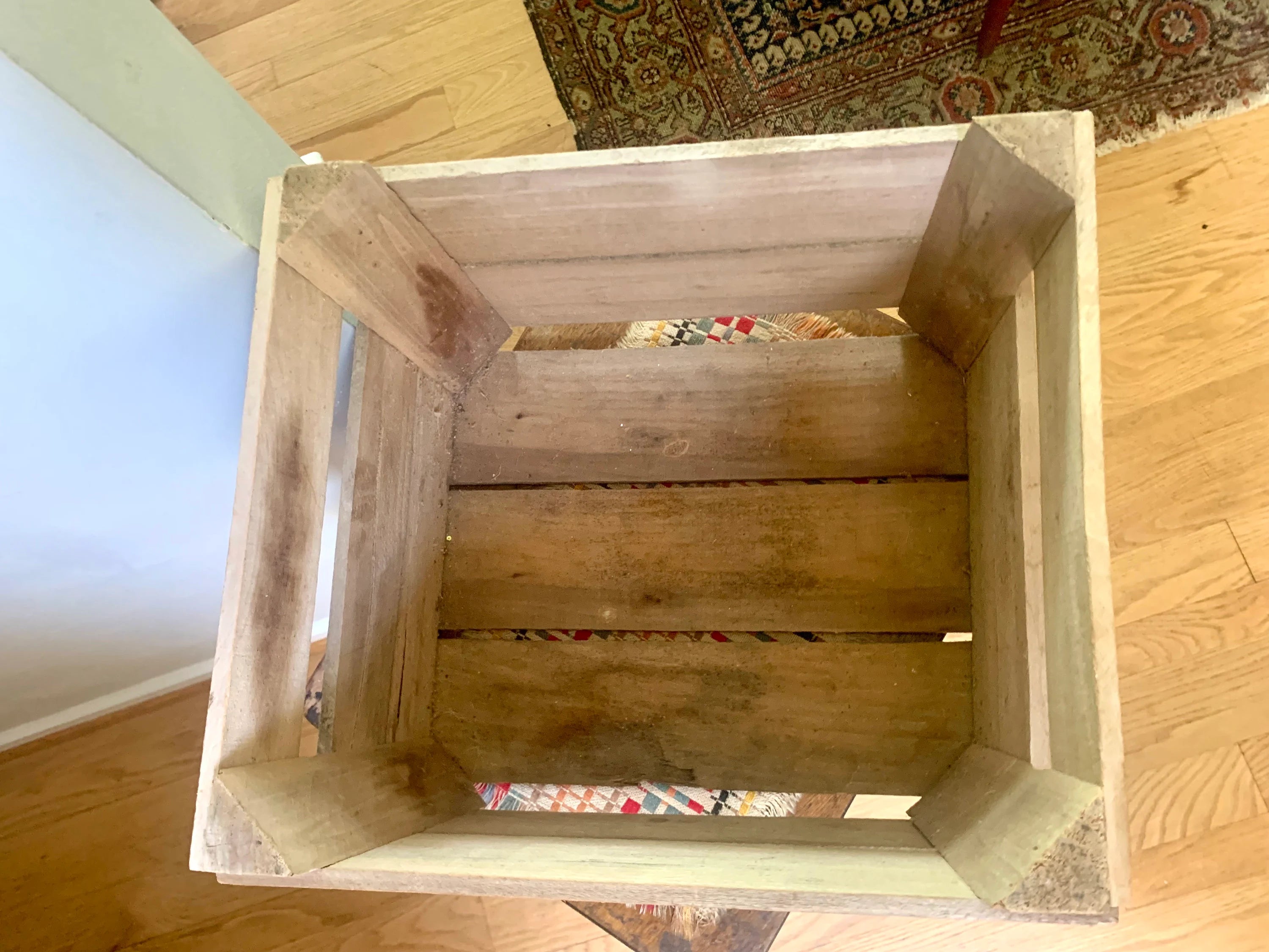 Antique Old Colony Distillery Wood Crate | Wooden Liquor Crate | Rustic Storage | Old Colony Distillery Advertisement Box | Rustic Crate