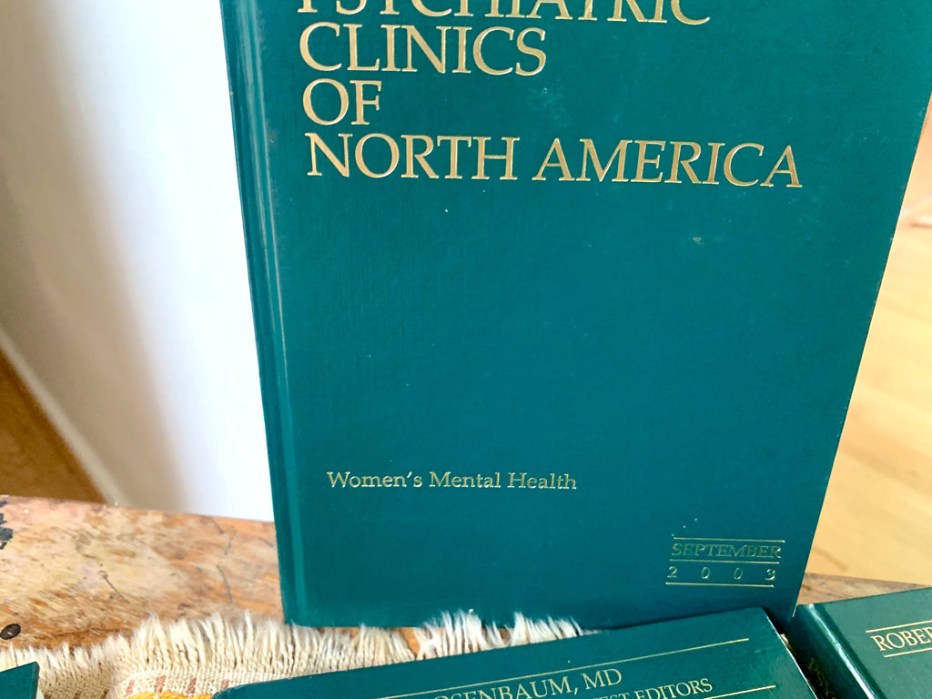 Set of Psychiatric Clinics of North America Books | Elsevier Saunders Psychiatric Books | Psychiatric Educational Books | Medical Books