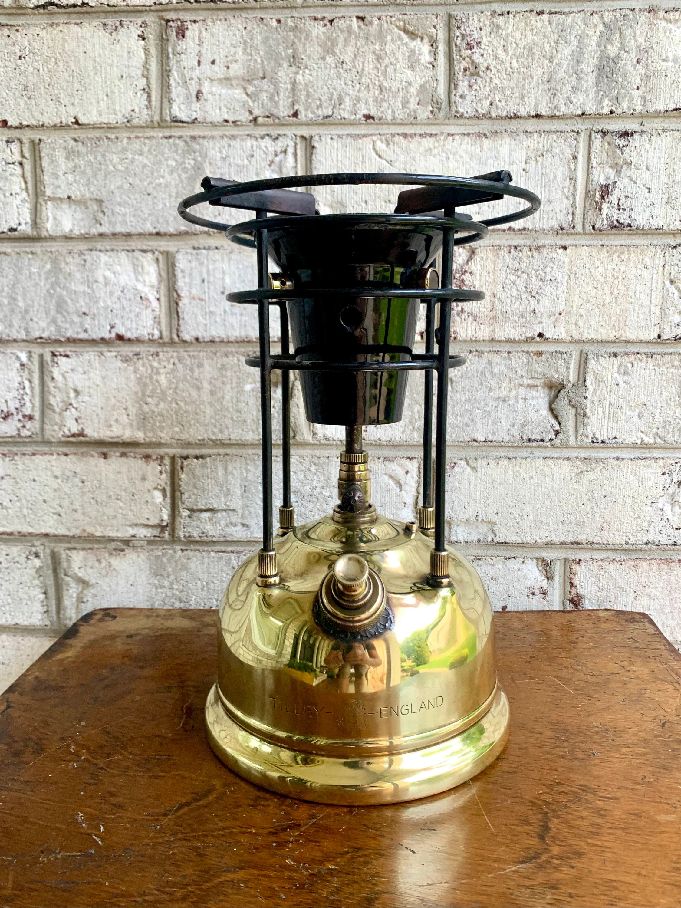 Vtg Tilley CS56 Camping Stove | Tilley-England Touring Stove | Paraffin Pressure Stove | Brass English Kerosine Burner Stove