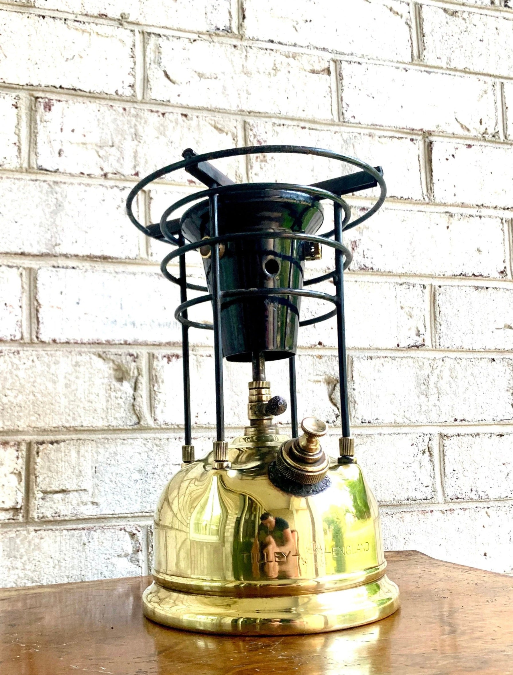 Vtg Tilley CS56 Camping Stove | Tilley-England Touring Stove | Paraffin Pressure Stove | Brass English Kerosine Burner Stove