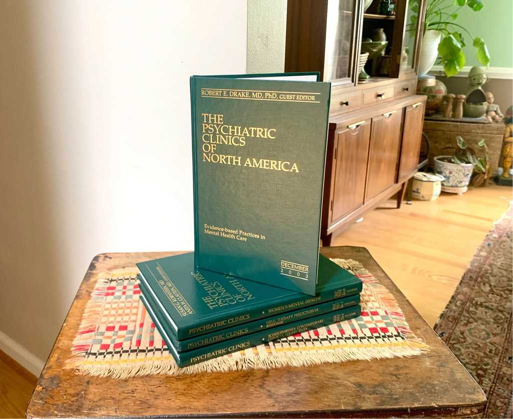 Set of Psychiatric Clinics of North America Books | Elsevier Saunders Psychiatric Books | Psychiatric Educational Books | Medical Books