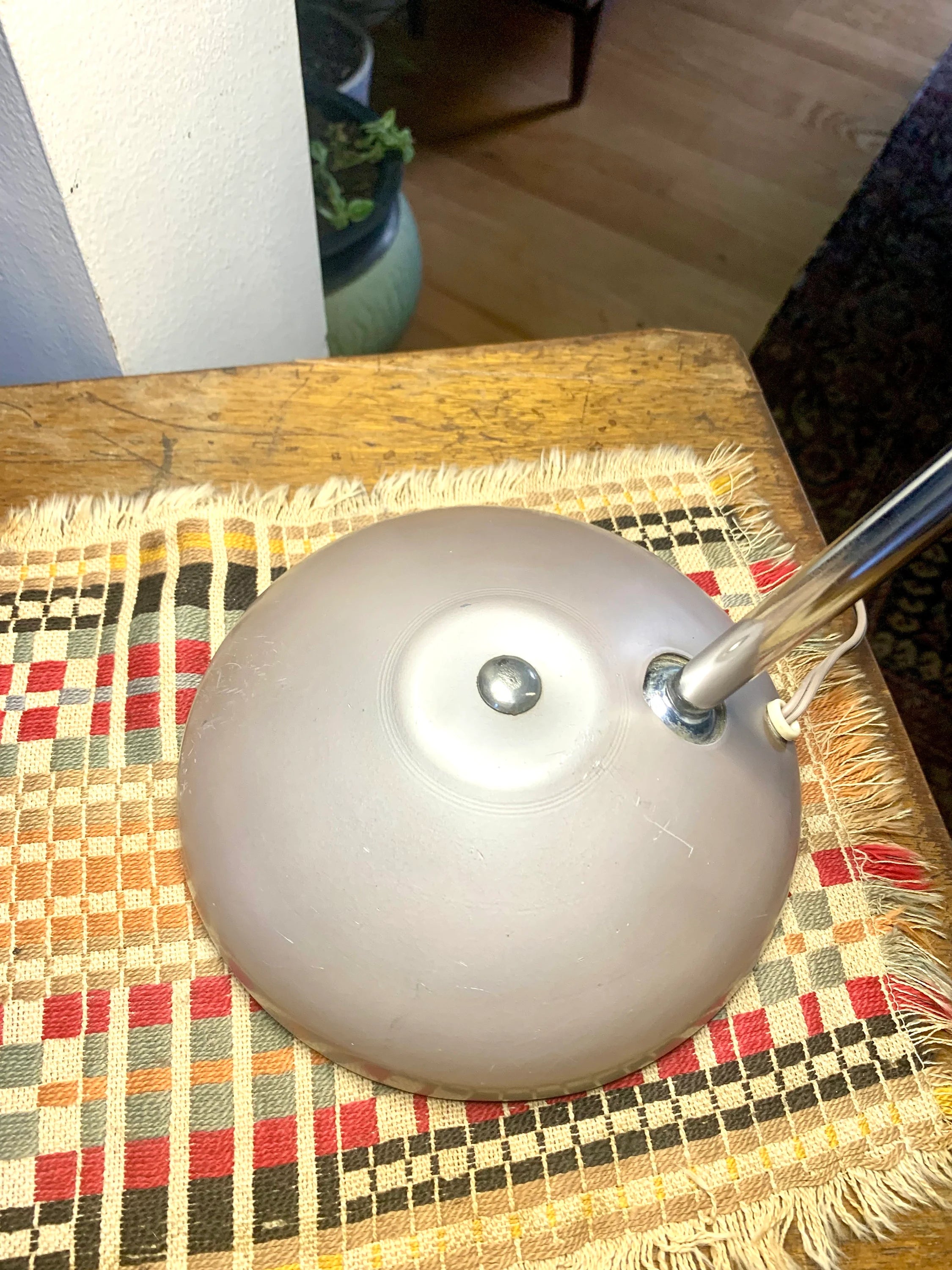 Vtg Swing Lamp Company Task Lamp | Dual Bulb Desk Lamp | Adjustable Desk Lamp | Fluorescent Task Lamp | Swing Arm Lamp | Atomic Lamp