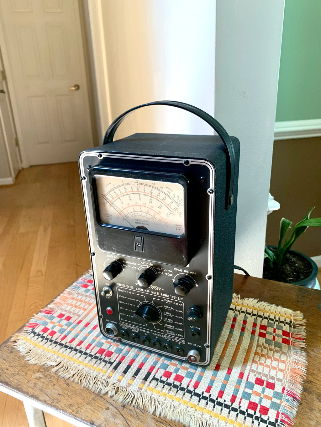 Vintage Precision Apparatus EV-20 Vacuum Tube Voltmeter | Precision EV-20 Tube Voltmeter | Precision Tube Tester | Vintage Electrical Equip