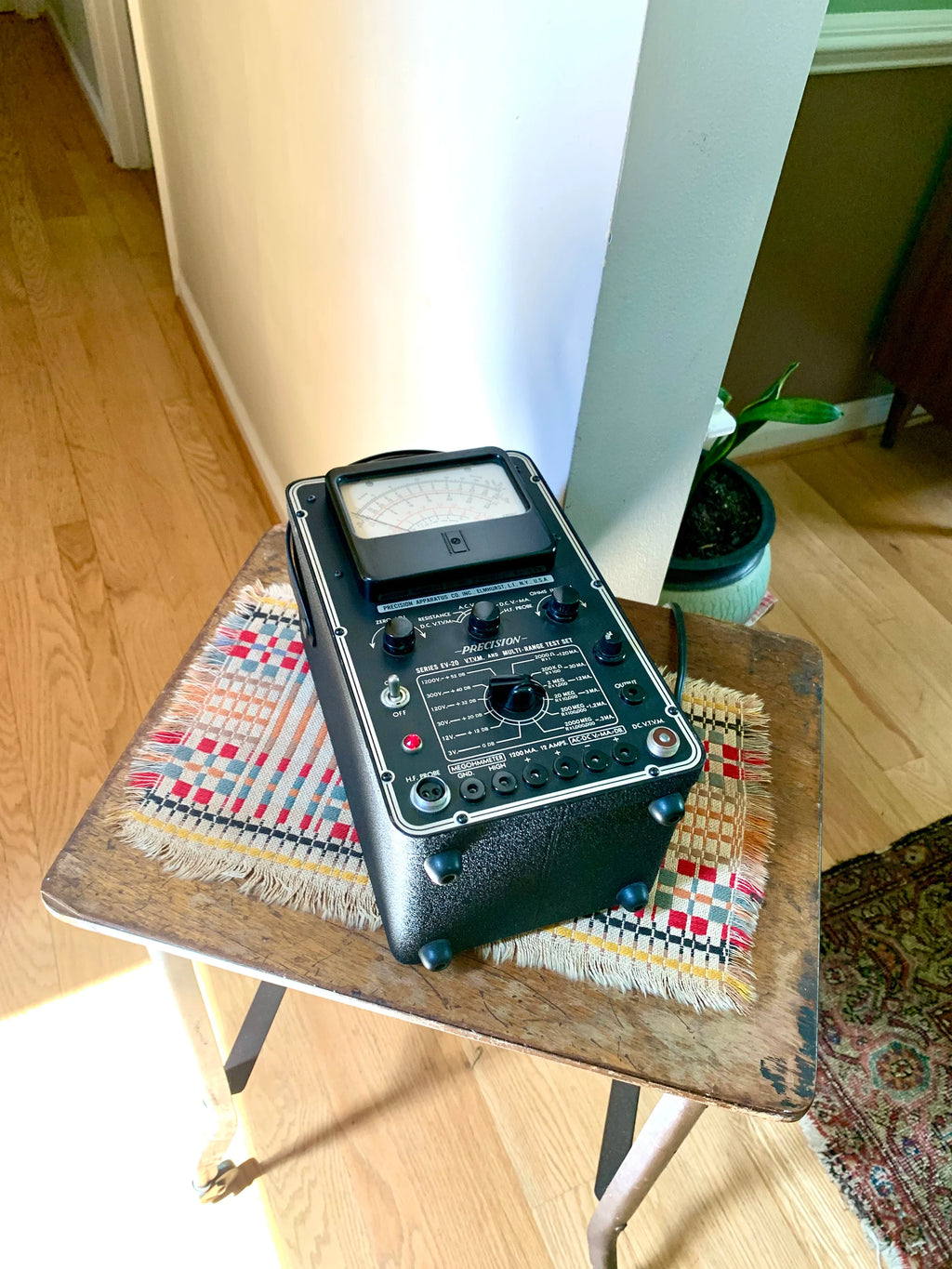 Vintage Precision Apparatus EV-20 Vacuum Tube Voltmeter | Precision EV-20 Tube Voltmeter | Precision Tube Tester | Vintage Electrical Equip