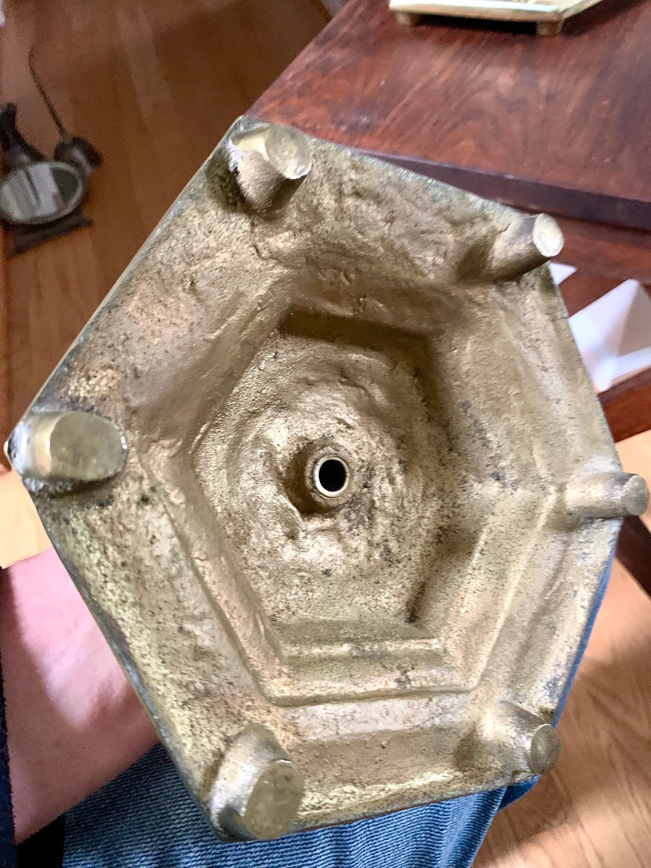 Set of 2 Solid Brass XL Candlestick Holders | Heavy Hollywood Regency Brass Candle Holders| Brass Candlesticks Holders| Large Candle Holders