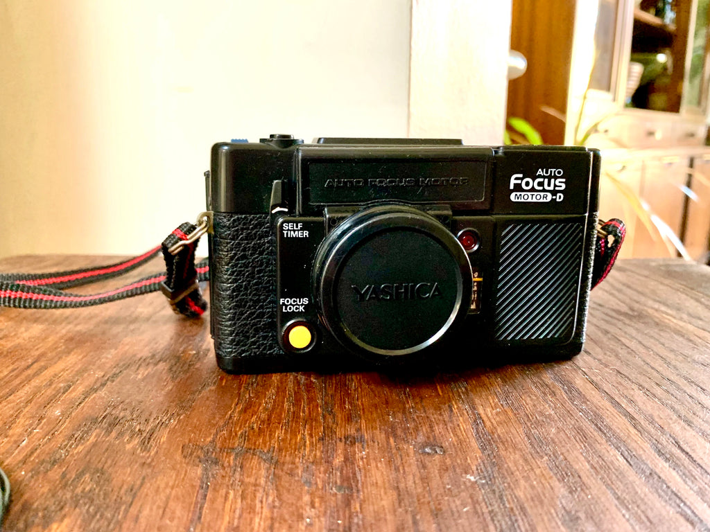Vtg Yashica Full Automatic Diary Camera | Yashica Auto Focus Motor-D Point and Shoot Camera | Yashica Japan 35MM Film Camera