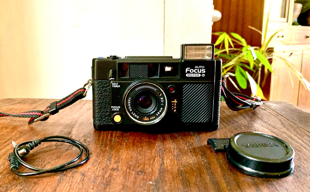 Vtg Yashica Full Automatic Diary Camera | Yashica Auto Focus Motor-D Point and Shoot Camera | Yashica Japan 35MM Film Camera
