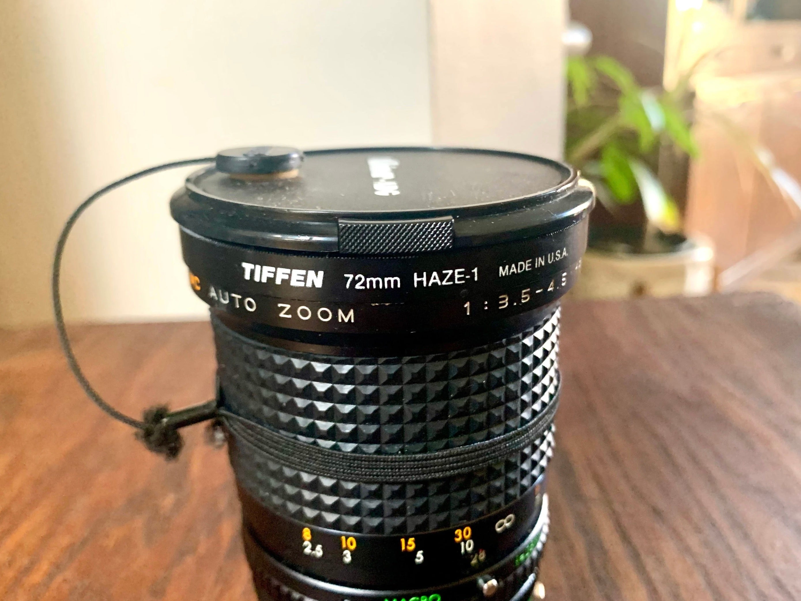 Vtg Albinar-ADG MC Auto Zoom F 28-80MM With Tiffen 72MM Haze 1 Filter | Albinar ADG F 3.5-4.5 Wide Angle Lens | 28-80MM Macro Lens