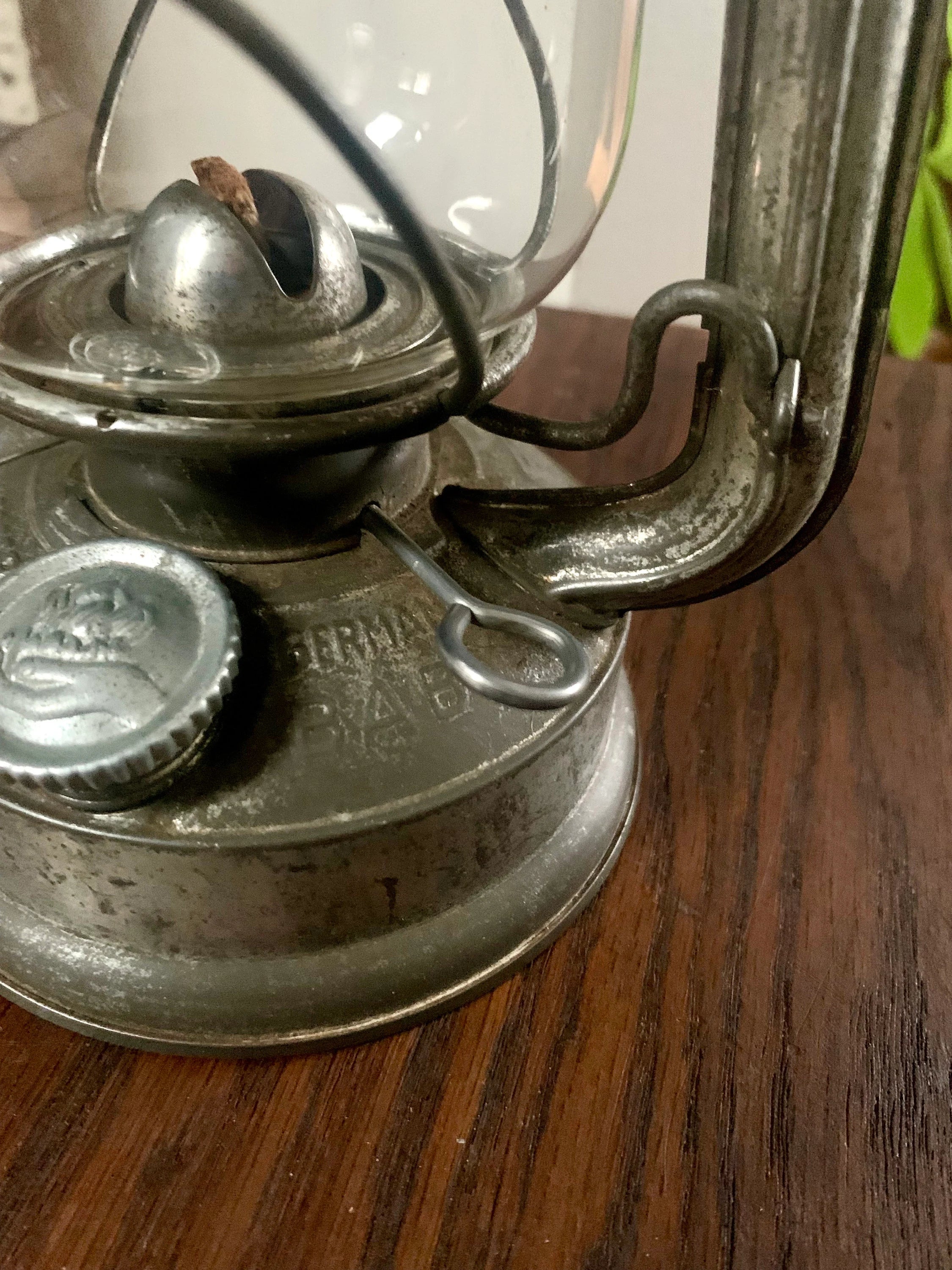 Vtg Original Nier Feuerhand 275 Baby Lantern | West Germany 275 Baby Lantern| Feuer Hand Jena Glas Kerosine Lantern| German 275 Oil Lamp