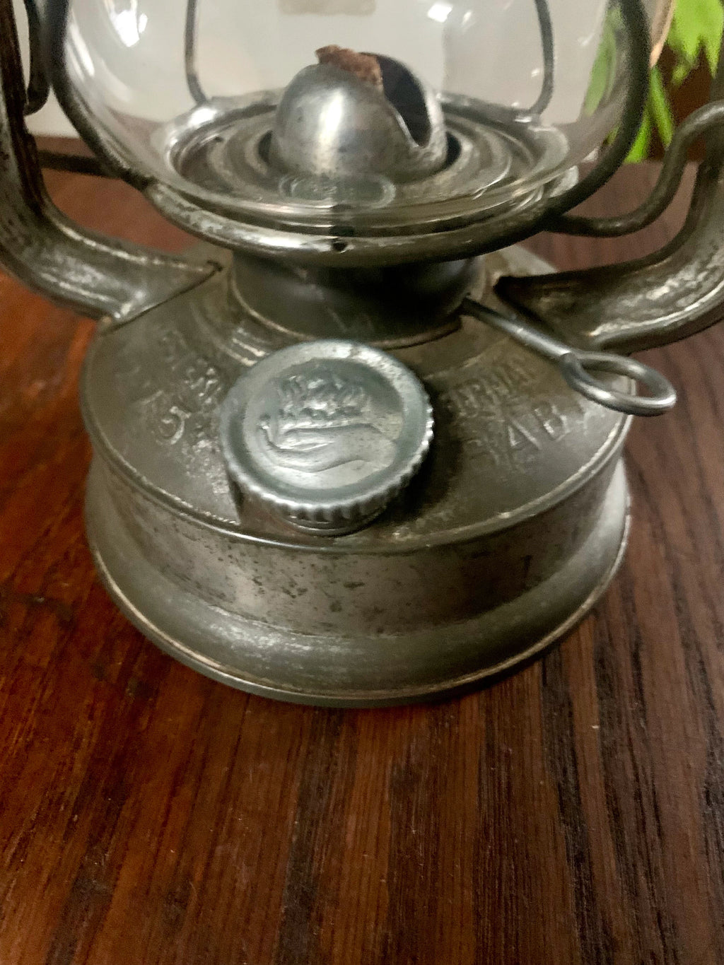 Vtg Original Nier Feuerhand 275 Baby Lantern | West Germany 275 Baby Lantern| Feuer Hand Jena Glas Kerosine Lantern| German 275 Oil Lamp