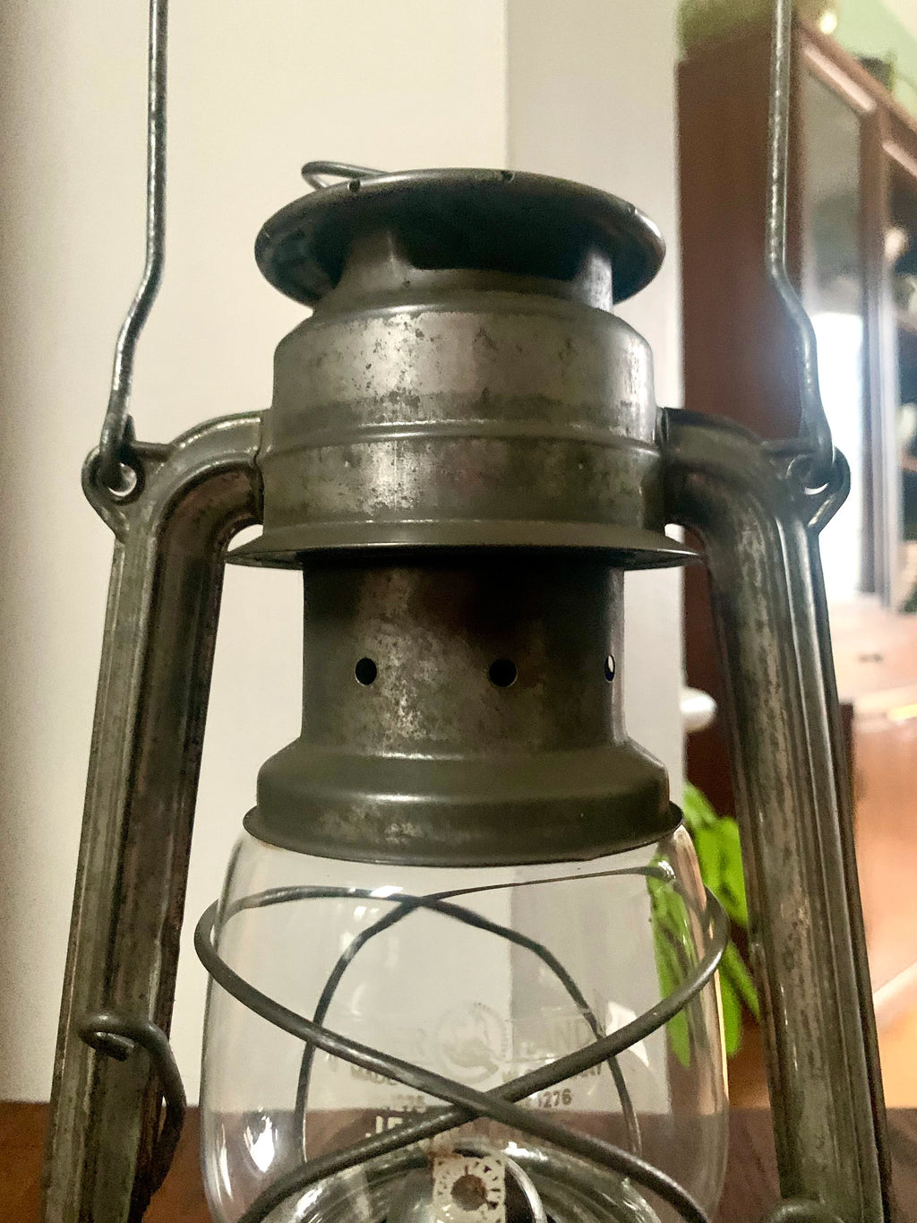 Vtg Original Nier Feuerhand 275 Baby Lantern | West Germany 275 Baby Lantern| Feuer Hand Jena Glas Kerosine Lantern| German 275 Oil Lamp