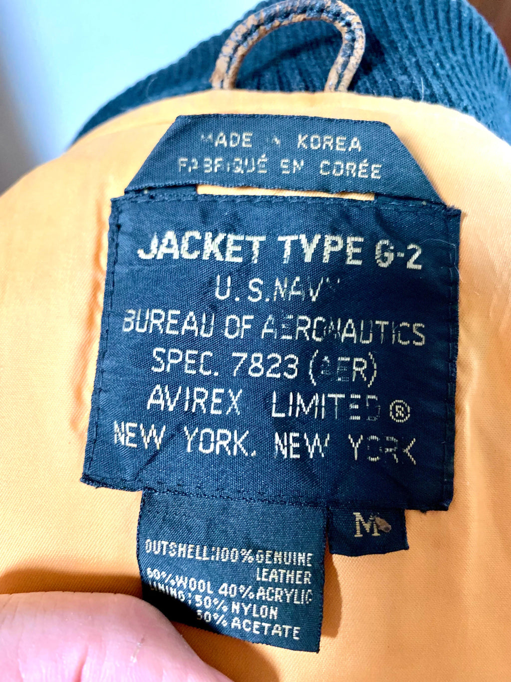 Vtg Authentic Averix G-2 Navy Flight Garment | 345 Bombardment Group Averix Jacket| Medium Averix Bomber Jacket  Authentic Flight Jacket