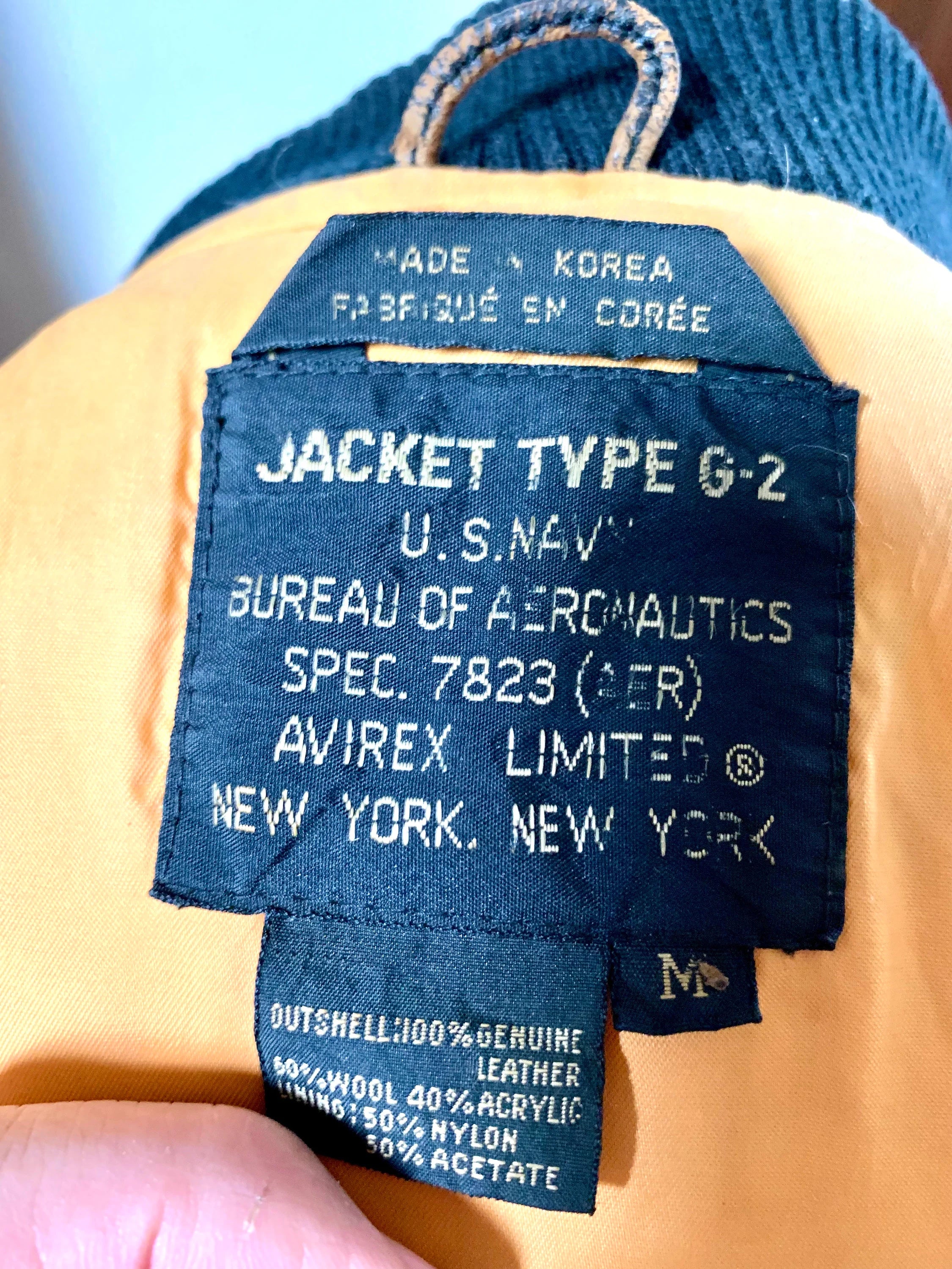 Vtg Authentic Averix G-2 Navy Flight Garment | 345 Bombardment Group Averix Jacket| Medium Averix Bomber Jacket  Authentic Flight Jacket
