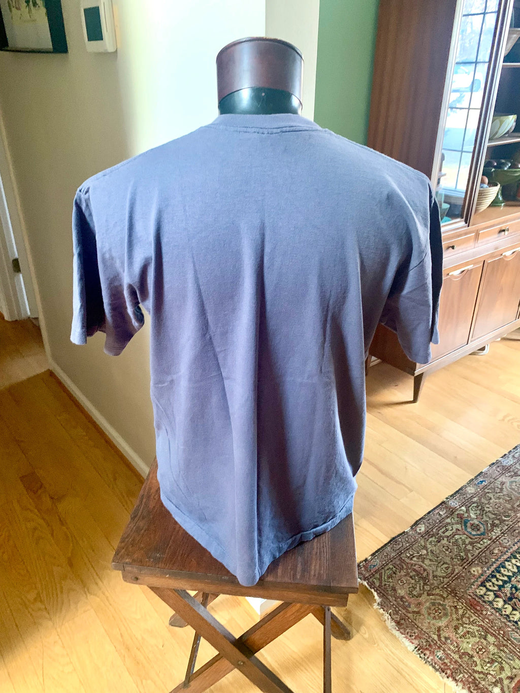 Vtg Honda Single Stitch T-shirt | Sparkle Eagle Honda Shield T-Shirt | Honda Apparel T-Shirt | Gray Honda T-shirt | XL Honda Bald Eagle