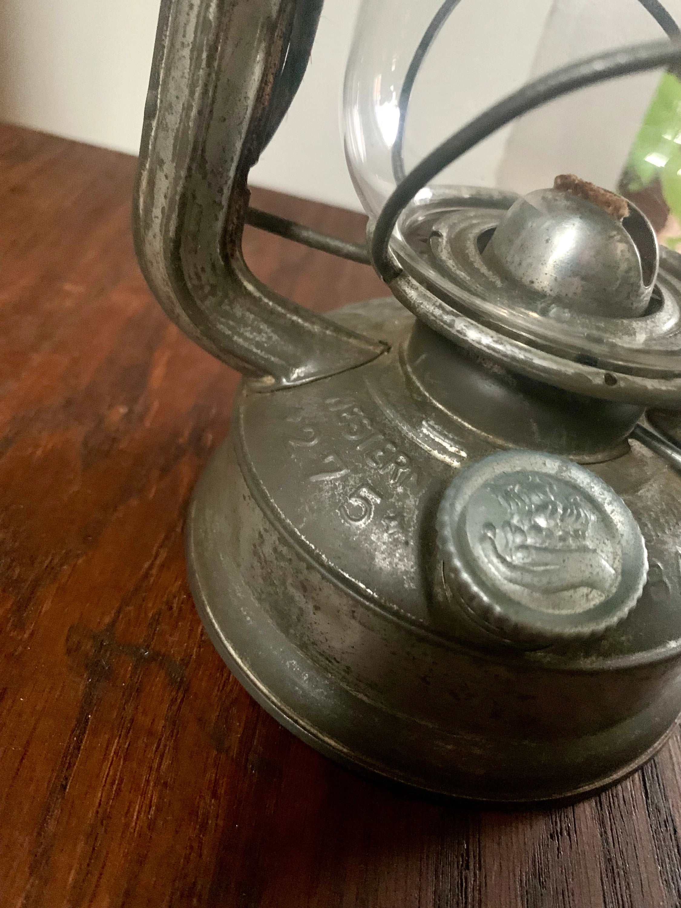 Vtg Original Nier Feuerhand 275 Baby Lantern | West Germany 275 Baby Lantern| Feuer Hand Jena Glas Kerosine Lantern| German 275 Oil Lamp