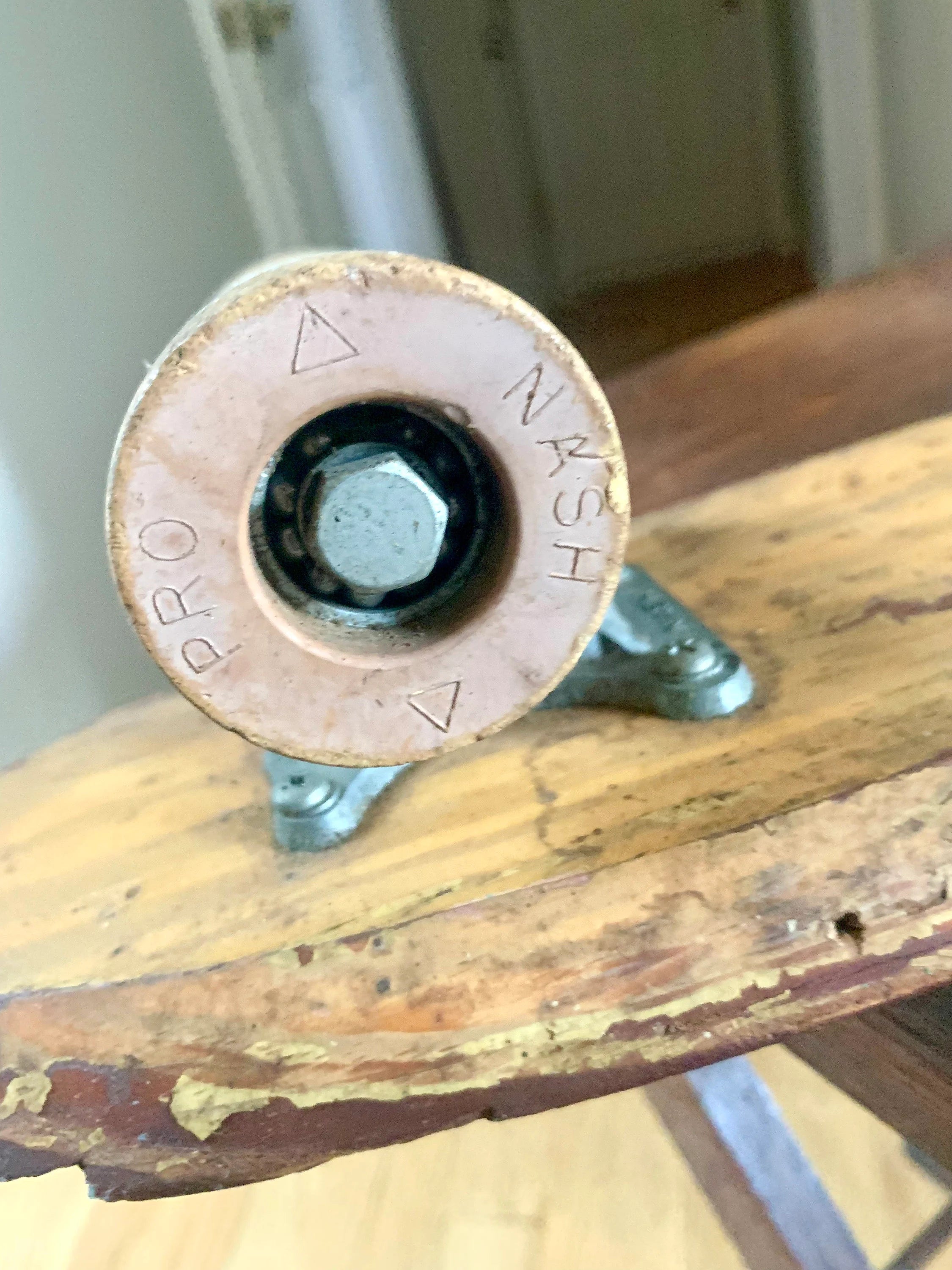 Nash Sidewalk Surfboards | Vintage Nash 37 Wood Skateboard | Vintage Skateboard | Nash Texas 37 Wood Skateboard | Early Wooden Skateboard