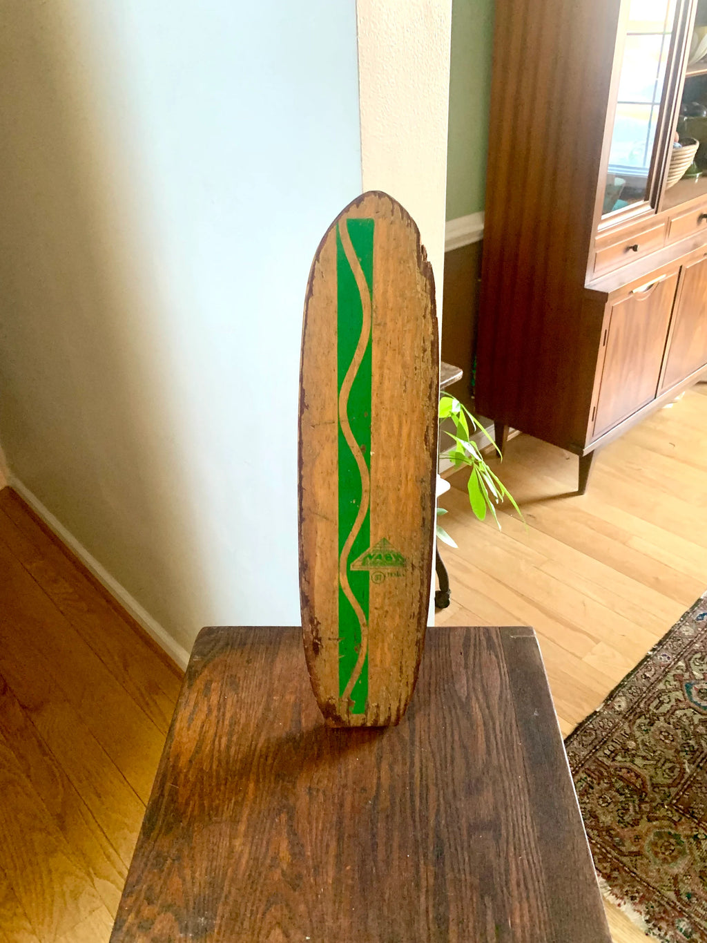 Nash Sidewalk Surfboards | Vintage Nash 37 Wood Skateboard | Vintage Skateboard | Nash Texas 37 Wood Skateboard | Early Wooden Skateboard