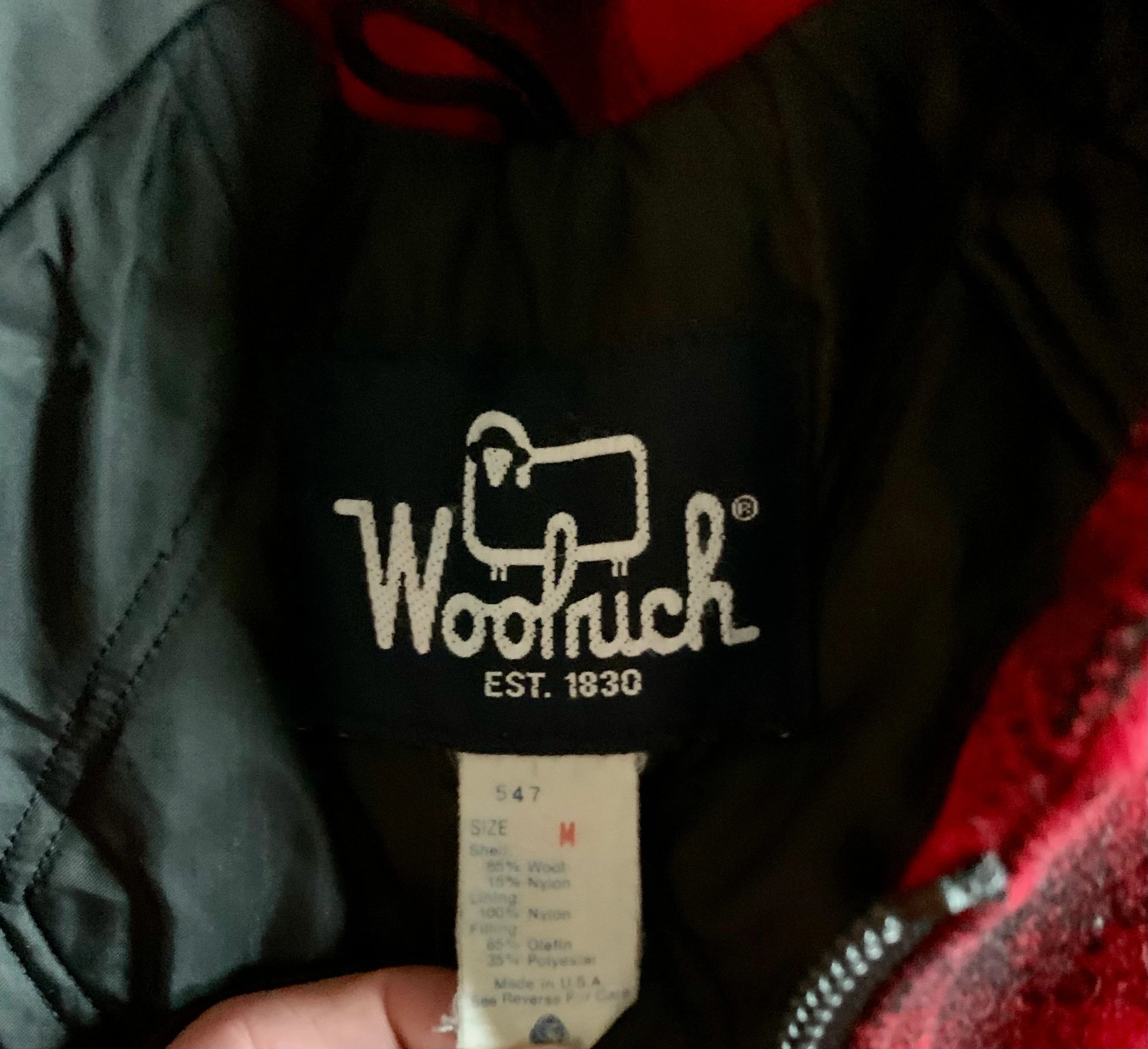 Vtg 80's Woolrich Wool Medium Coat | Woolrich Hunting Jacket | Woolrich 547 Plaid Wool Blend Jacket | Buffalo Plaid Jacket | Made In USA