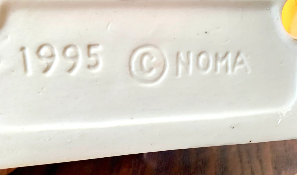Vtg Noma Light Up Church | Dickensville Collectables Porcelain Lighted Church | 1995 Noma Porcelain Village Church