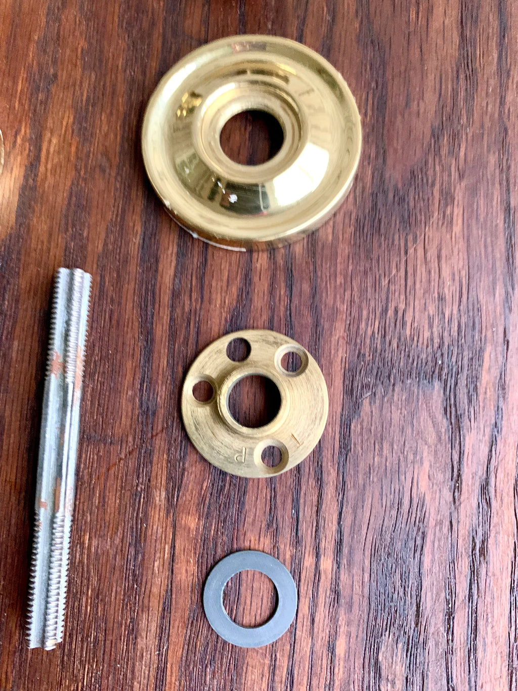 Solid Brass Smooth Oval Door Knobs | Thick Brass Salvaged Door Knobs | Restoration Door Knobs | Antique Style Door Knobs |High End Door Knob