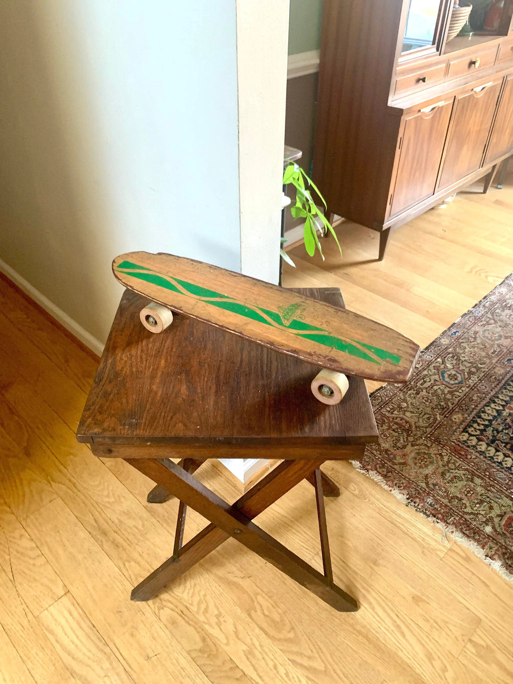 Nash Sidewalk Surfboards | Vintage Nash 37 Wood Skateboard | Vintage Skateboard | Nash Texas 37 Wood Skateboard | Early Wooden Skateboard