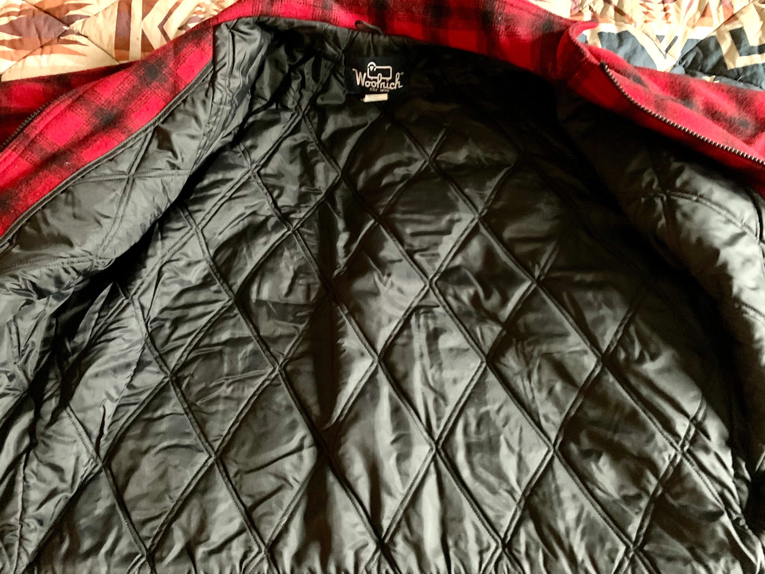 Vtg 80's Woolrich Wool Medium Coat | Woolrich Hunting Jacket | Woolrich 547 Plaid Wool Blend Jacket | Buffalo Plaid Jacket | Made In USA