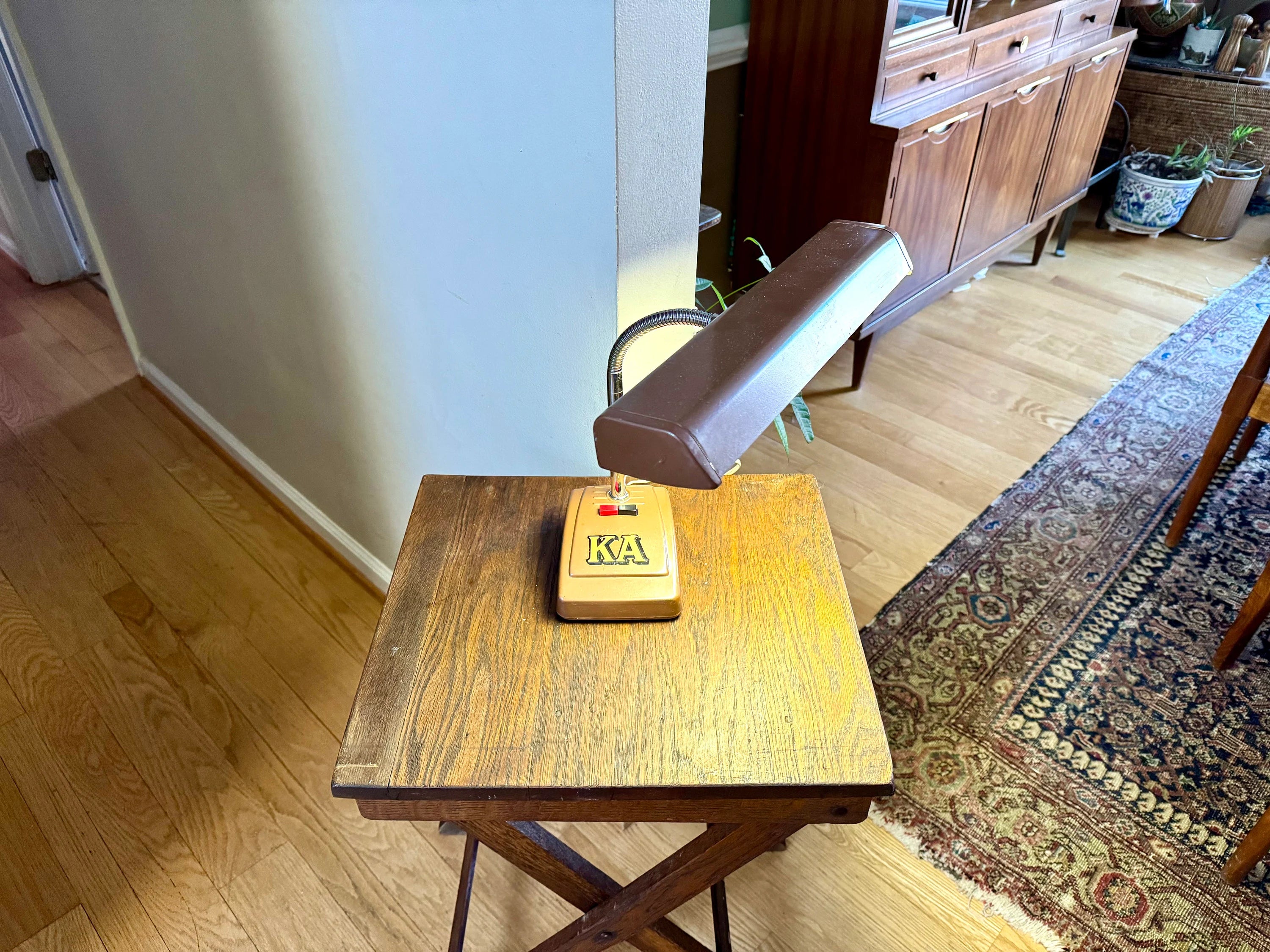 Vintage Industrial Model 311 Desk Lamp | Mid Century Desk Lamp | Goose Neck Desk Lamp | Task Desk Lamp | Florescent Desk Light