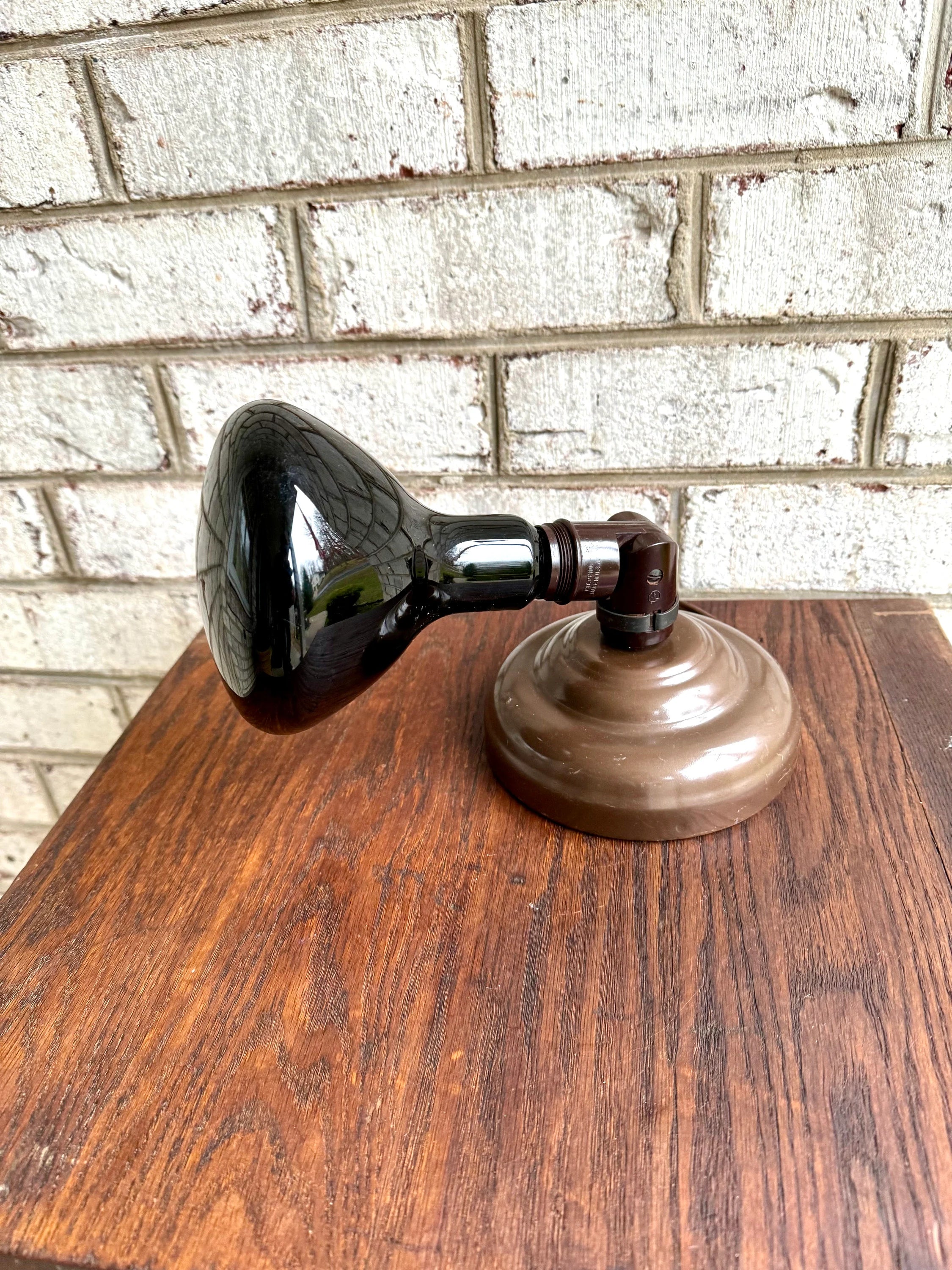 Vtg Rexell Rex Ray  Infrared Heat lamp | Rexall Infrared Heatlamp and Stand | Red Infrared Table Heatlamp | Penetray Infrared Heat Lamp