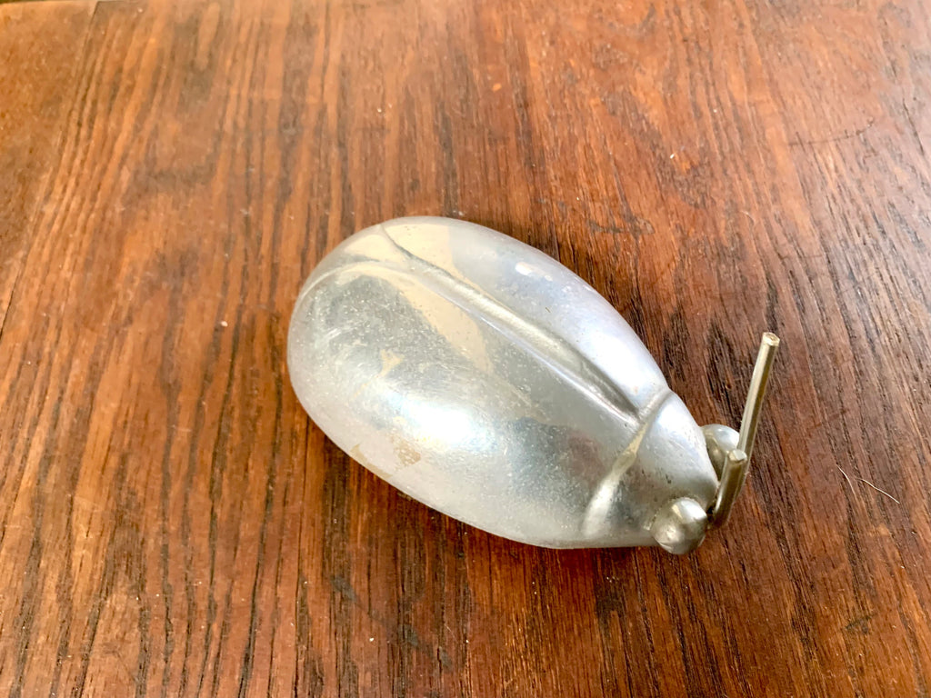 Vtg Wilton Pewter Decorative Lady Bug | Pewter Lady Bug Ornament | Pewter Lady Bug Hood Ornament