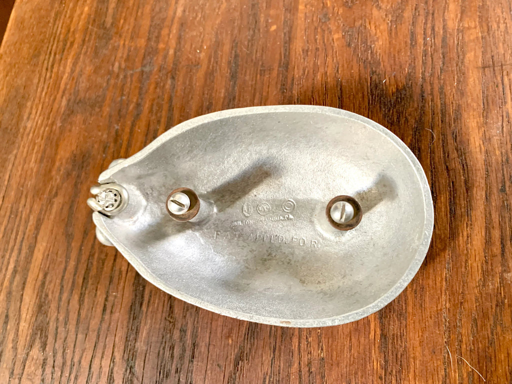 Vtg Wilton Pewter Decorative Lady Bug | Pewter Lady Bug Ornament | Pewter Lady Bug Hood Ornament