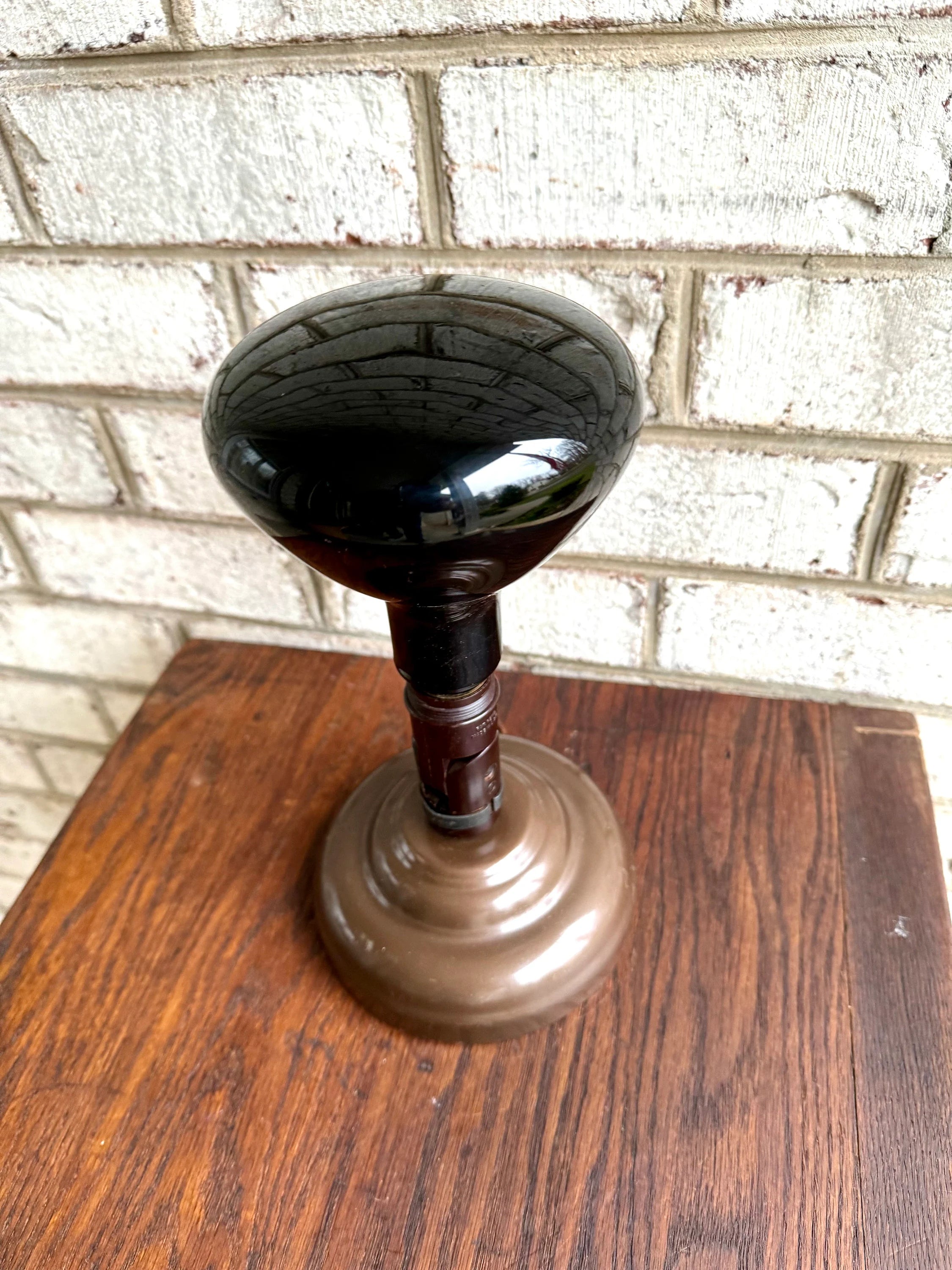 Vtg Rexell Rex Ray  Infrared Heat lamp | Rexall Infrared Heatlamp and Stand | Red Infrared Table Heatlamp | Penetray Infrared Heat Lamp