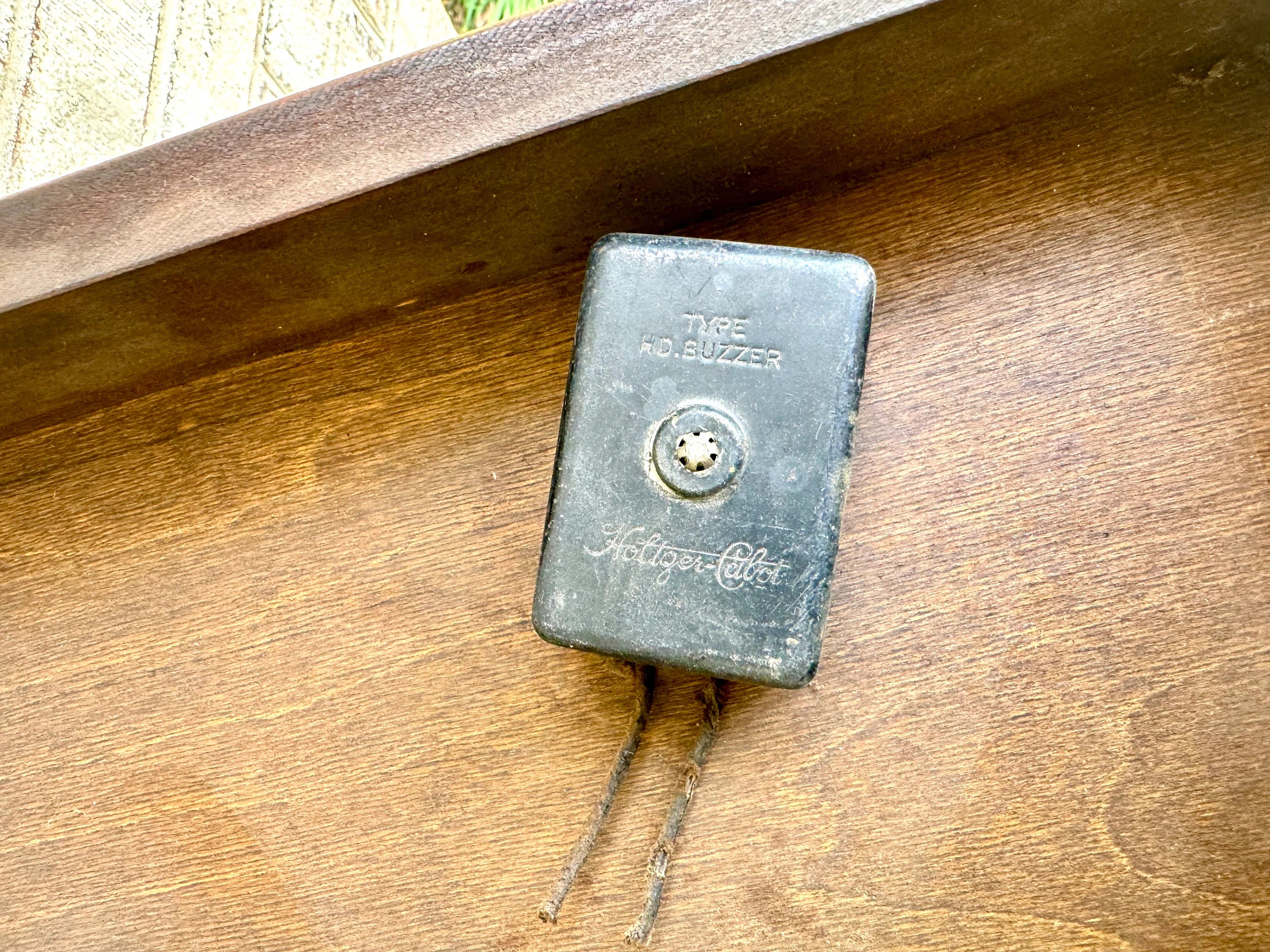Antique International Time Recording Clock in Wood Case | 1920's School Clock | Mechanical Secondary/Slave Clock | Palmyra HS New York Clock