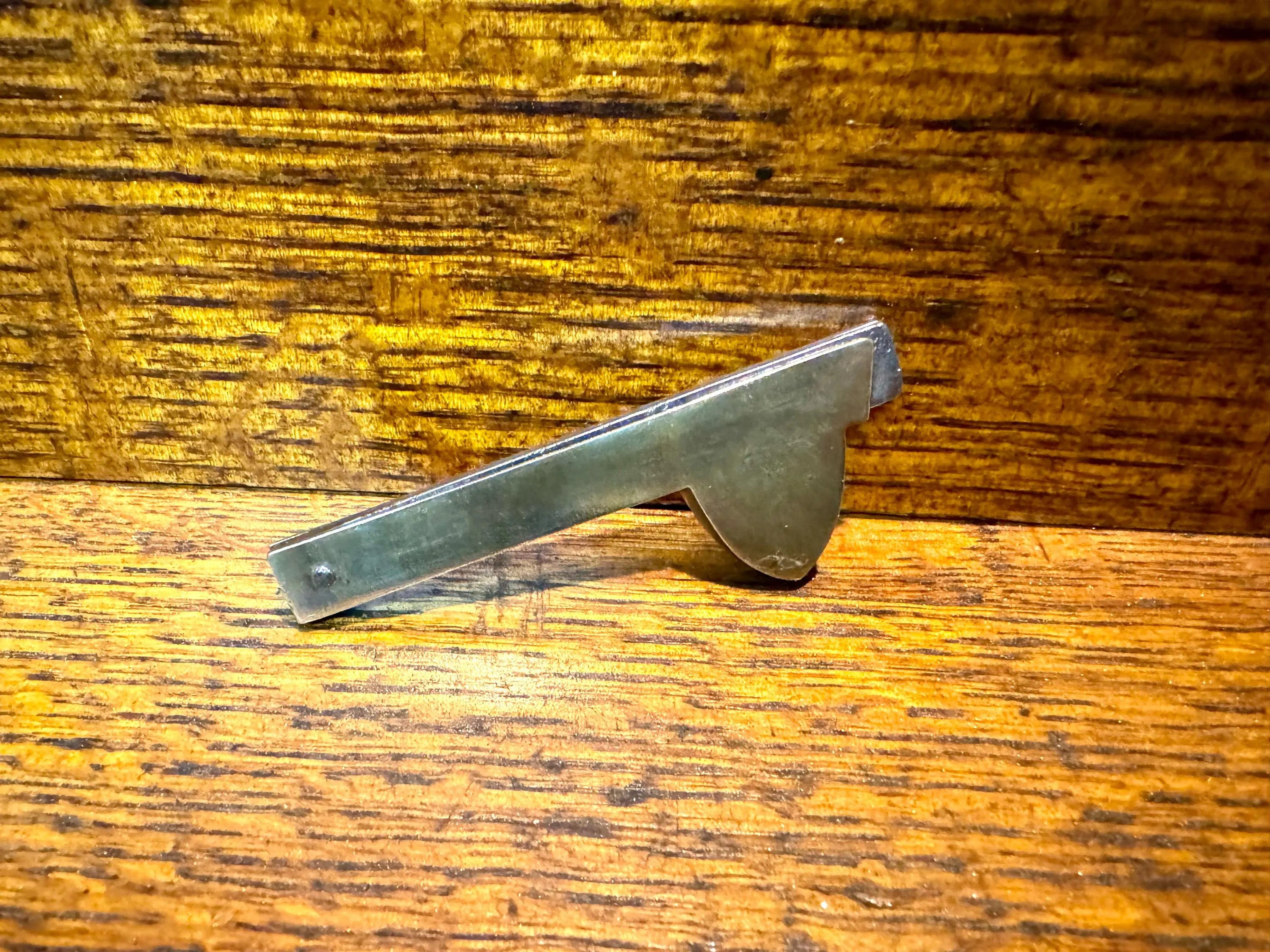 An Antique Civil War Era Surgical Bleeder Fleam With Brass Shield | Blood Letting Fleam Lancet | Two Bladed Fleam | G.Gregory Bleeding Fleam