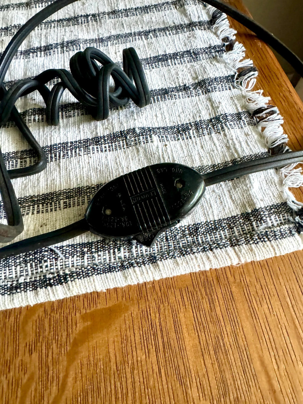 Vintage Bogen Enlarger Lamp | Coned Shade Hanging Lamp | Photography Pendant Lamp | Silver and Black Bogen 35 Enlarger Lamp |