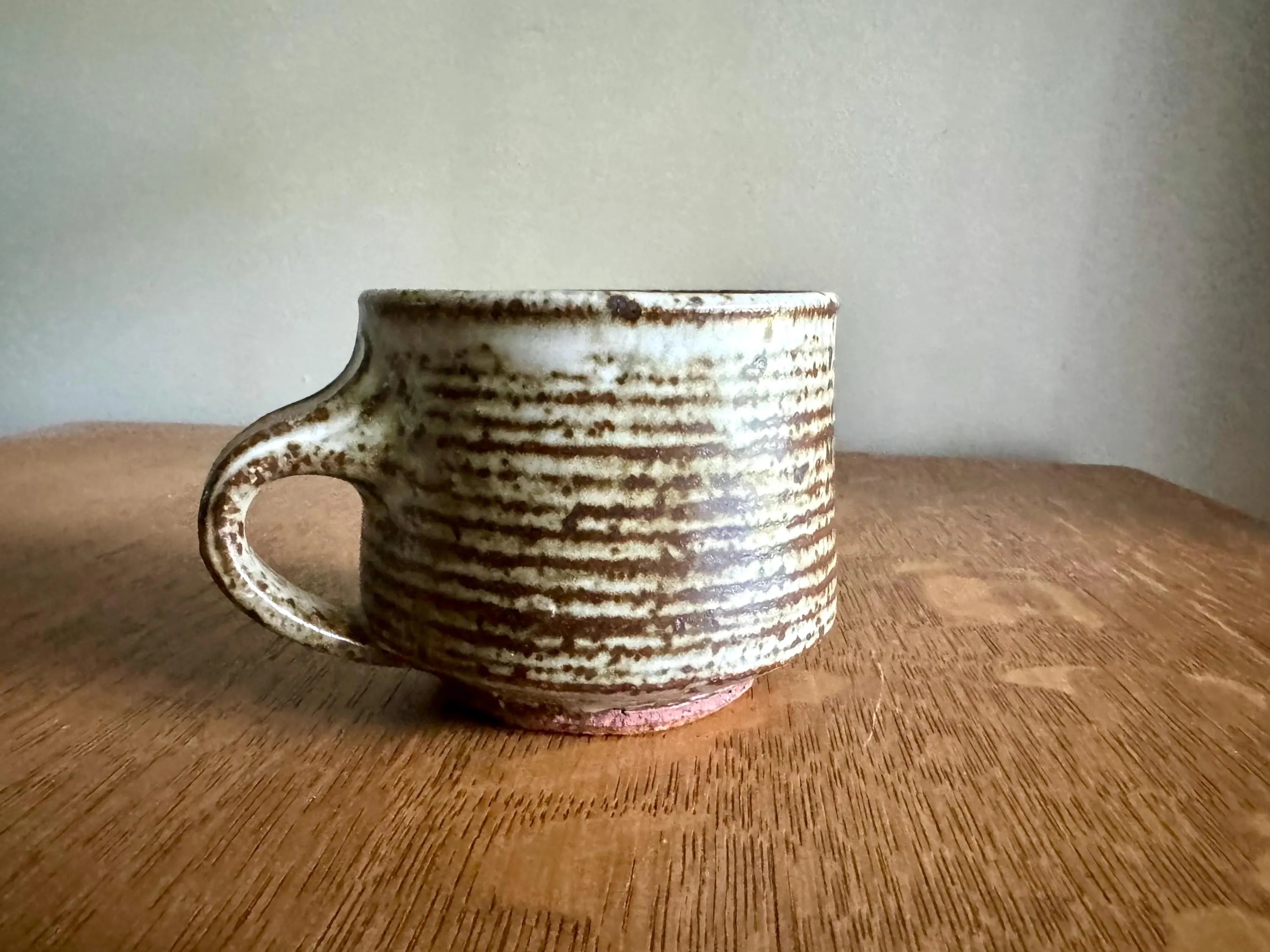 Vivika and Otto Heino Stoneware Coffee Cup | V&O Pottery Mug | Vivika and Otto Pottery Vessel | V and O Coffee Cup