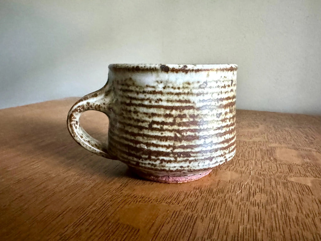 Vivika and Otto Heino Stoneware Coffee Cup | V&O Pottery Mug | Vivika and Otto Pottery Vessel | V and O Coffee Cup