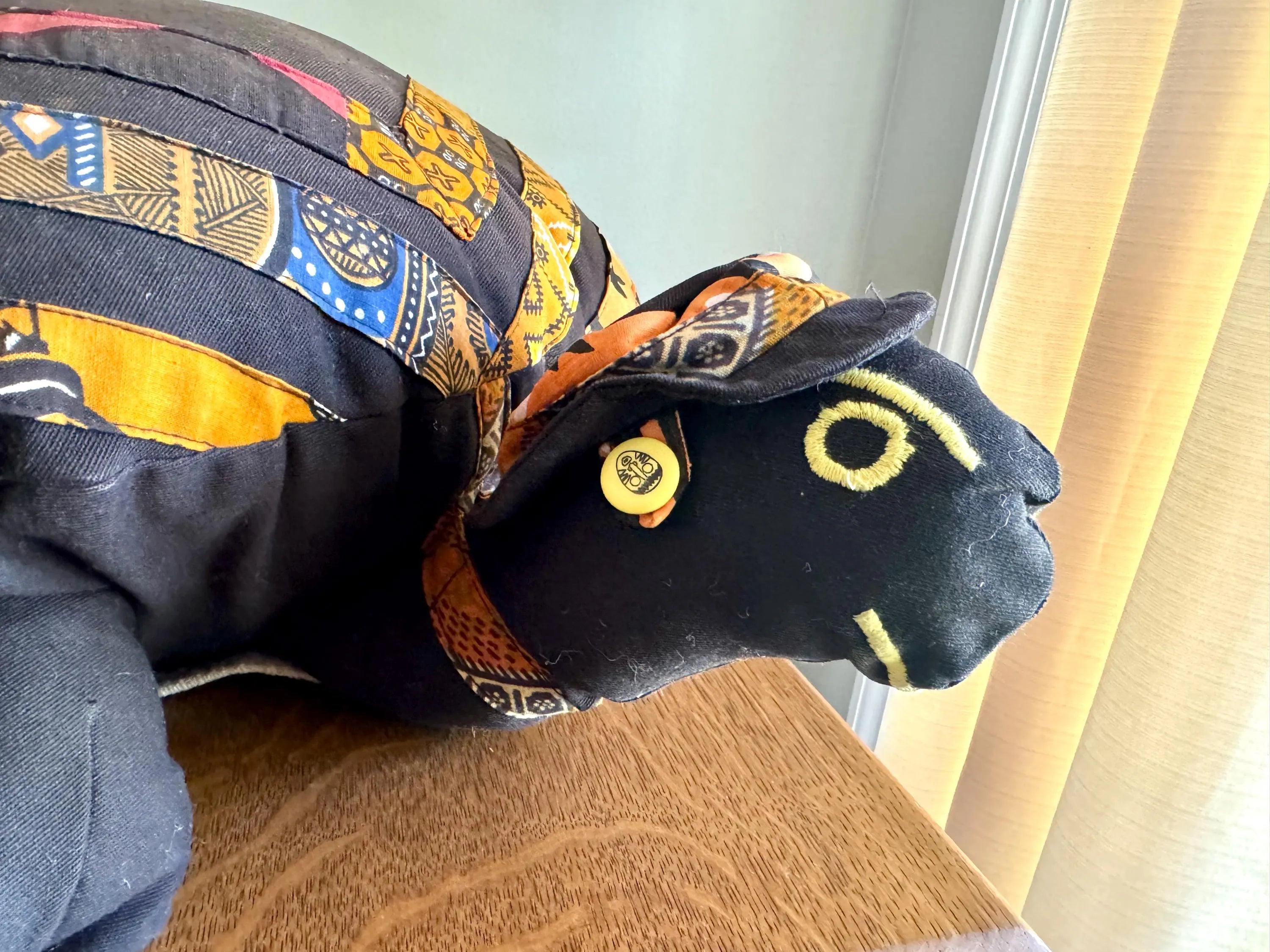 Vintage Canvas Oversized Floor Turtle Pillow | Aztek Design Turtle Pillow | Large Brown Floor Cushion | Large Stuffed Animal Pillow